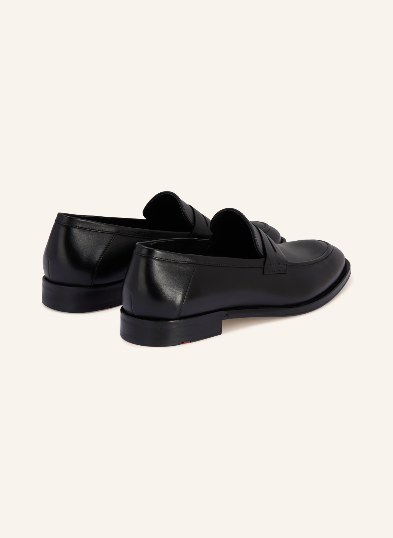 LLOYD Penny loafer SAVIN: BLACK