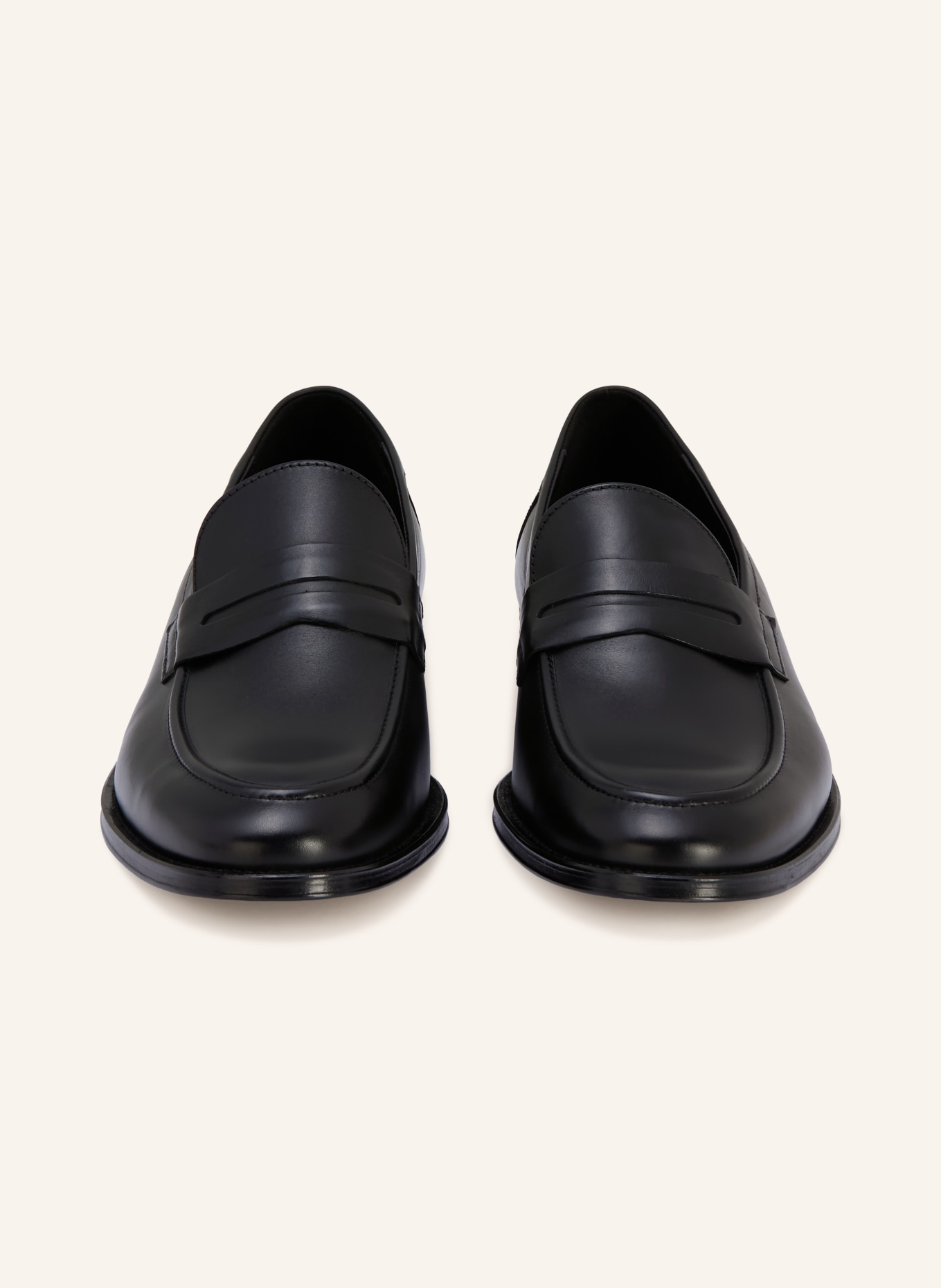 LLOYD Penny loafer SAVIN: BLACK