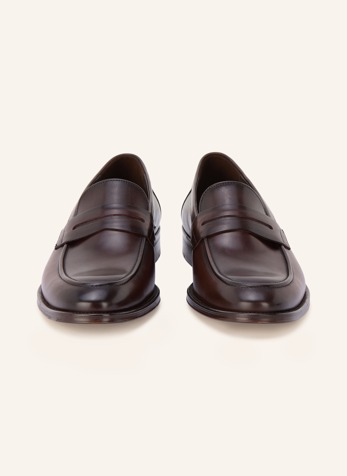 LLOYD Mocassins SAVIN: MARRON FONCÉ