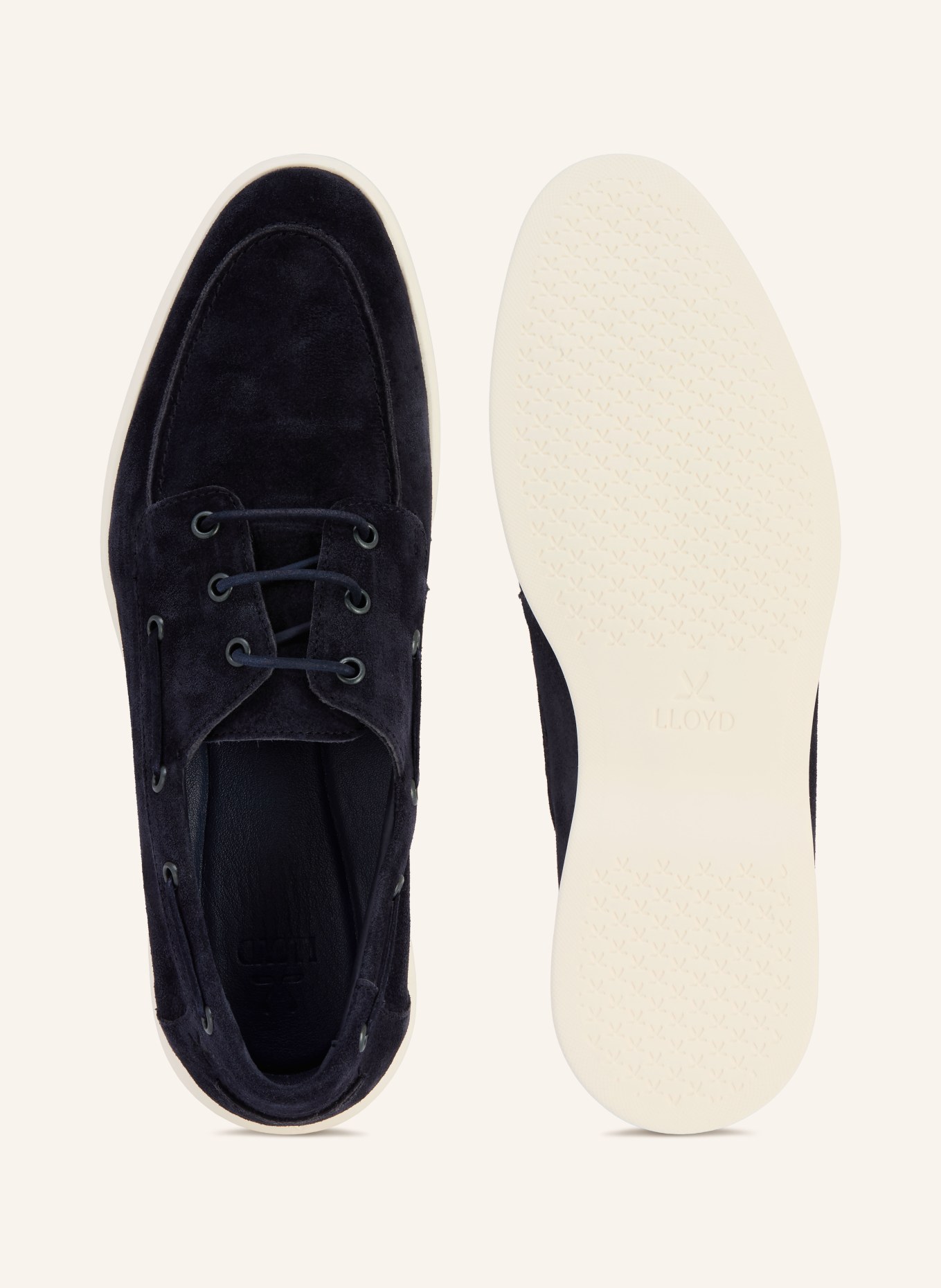 LLOYD Chaussures bateau STRIDE: BLEU FONCÉ