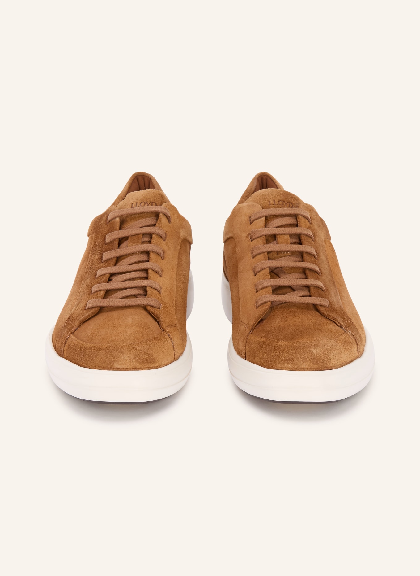 LLOYD Sneaker REGAL: CAMEL / WEISS