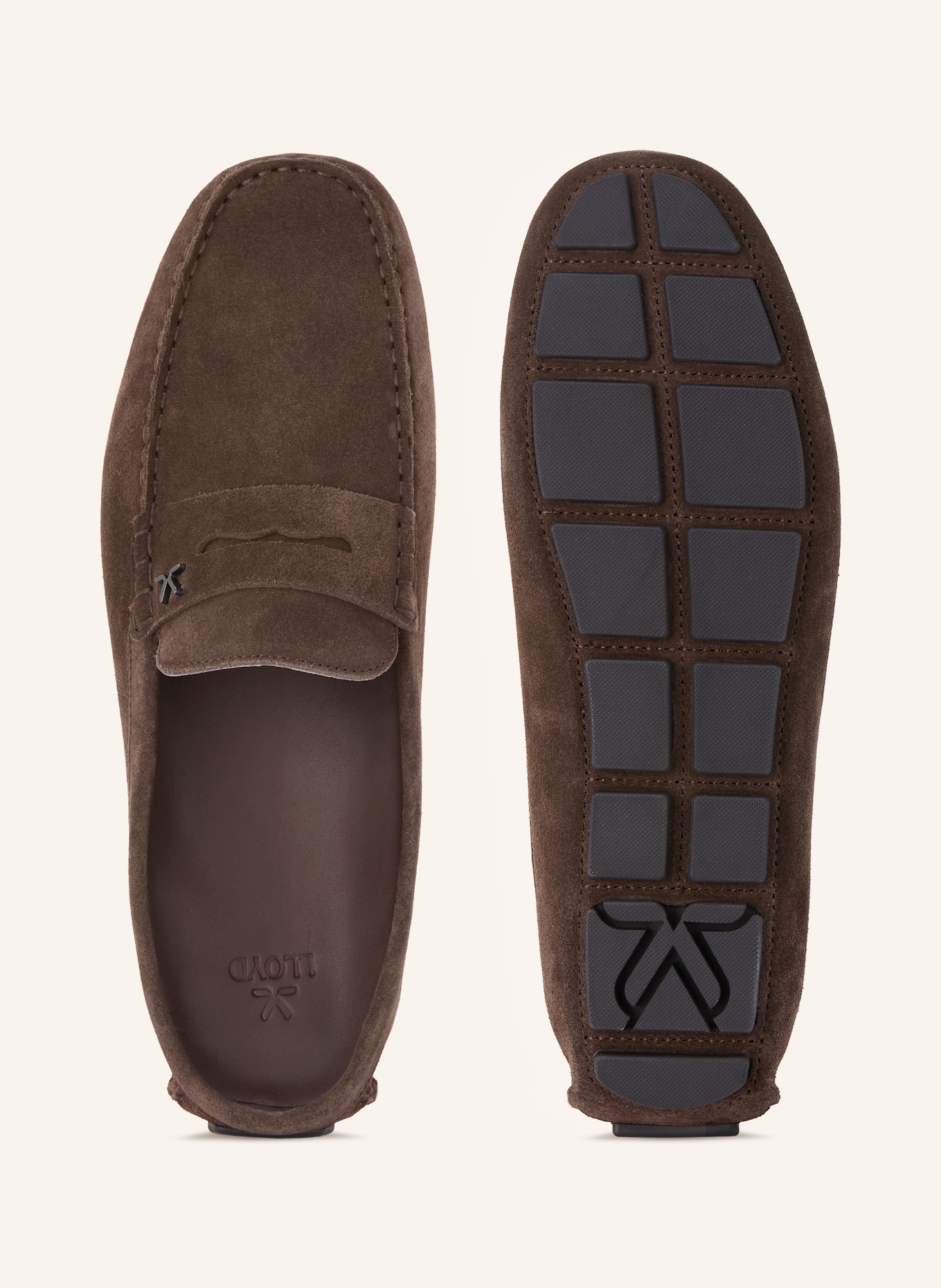 LLOYD Penny-loafer ROVER: MARRON FONCÉ