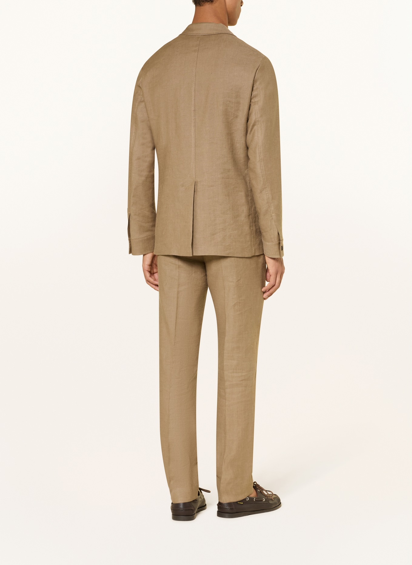 DRESSLER Overjas SEDICO met linnen: BEIGE