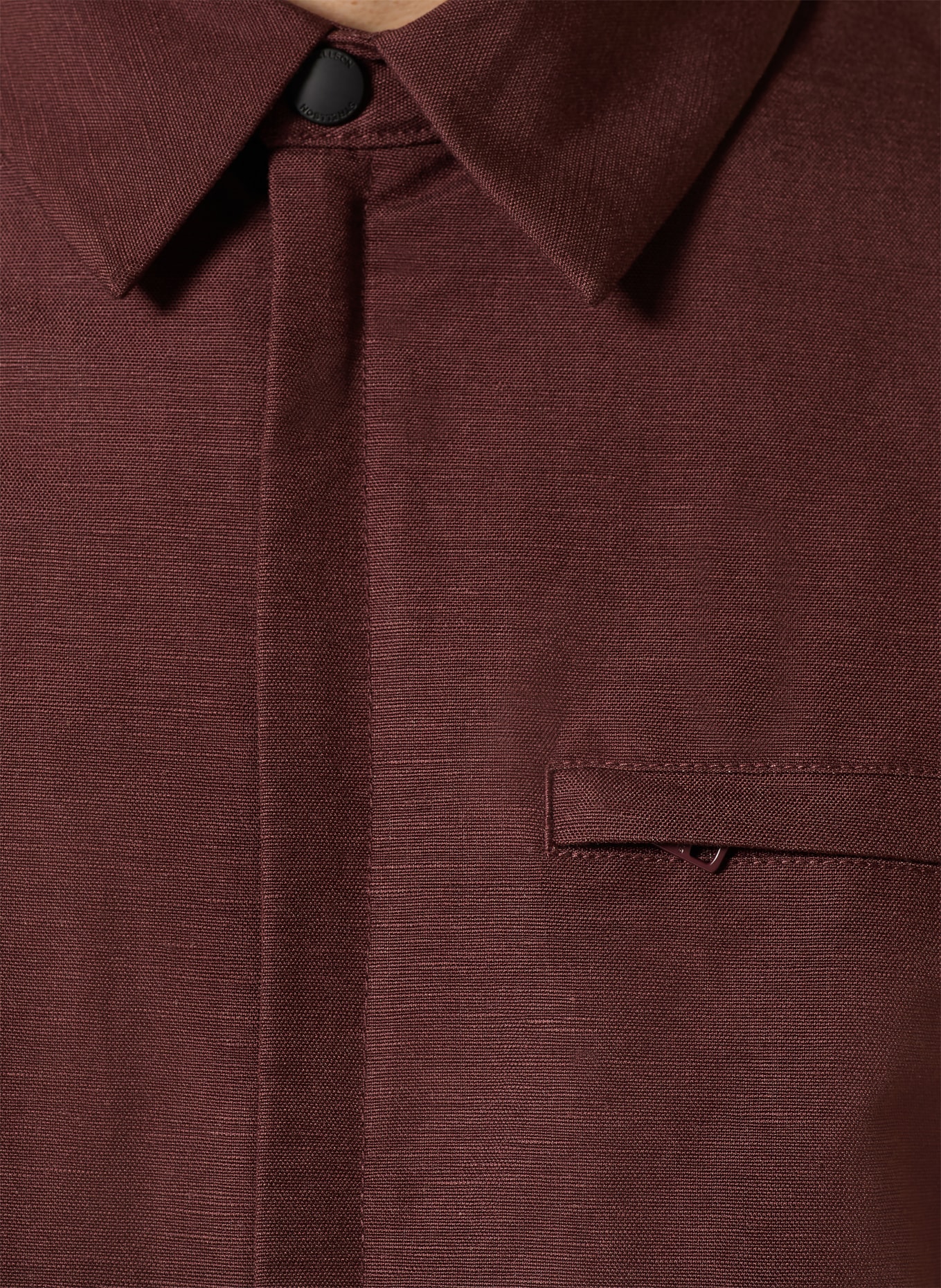 STRELLSON Overjacket MODENA mit Leinen: DUNKELROT