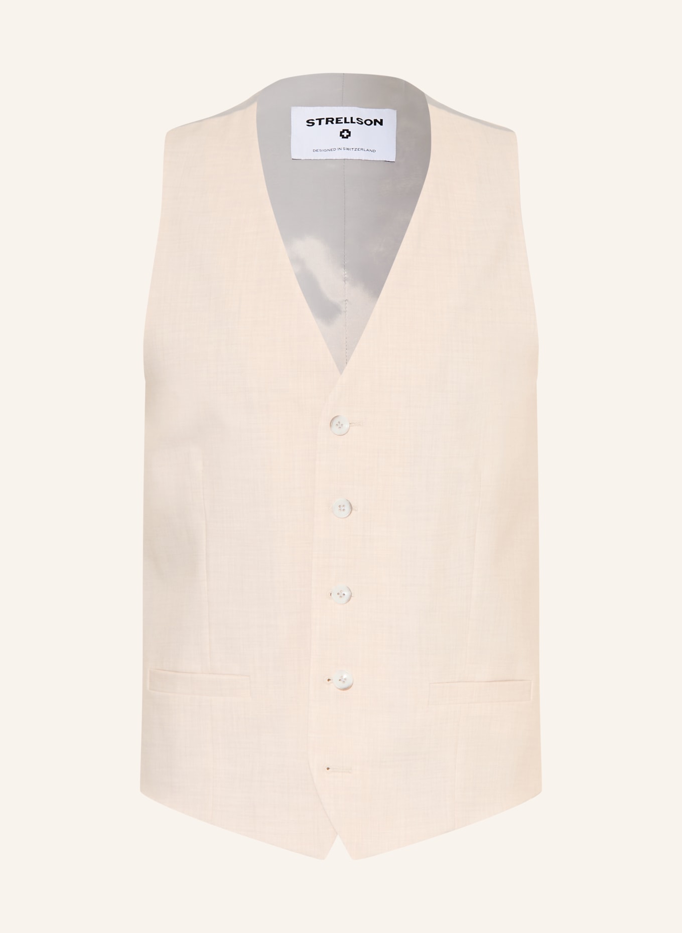 STRELLSON Vest VES2 Extra Slim Fit: 279 Light Beige 279