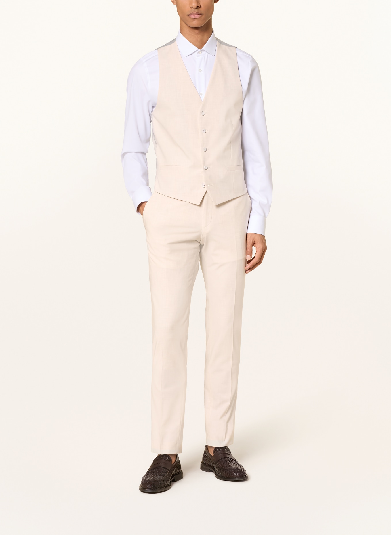 STRELLSON Vest VES2 Extra Slim Fit: 279 Light Beige 279