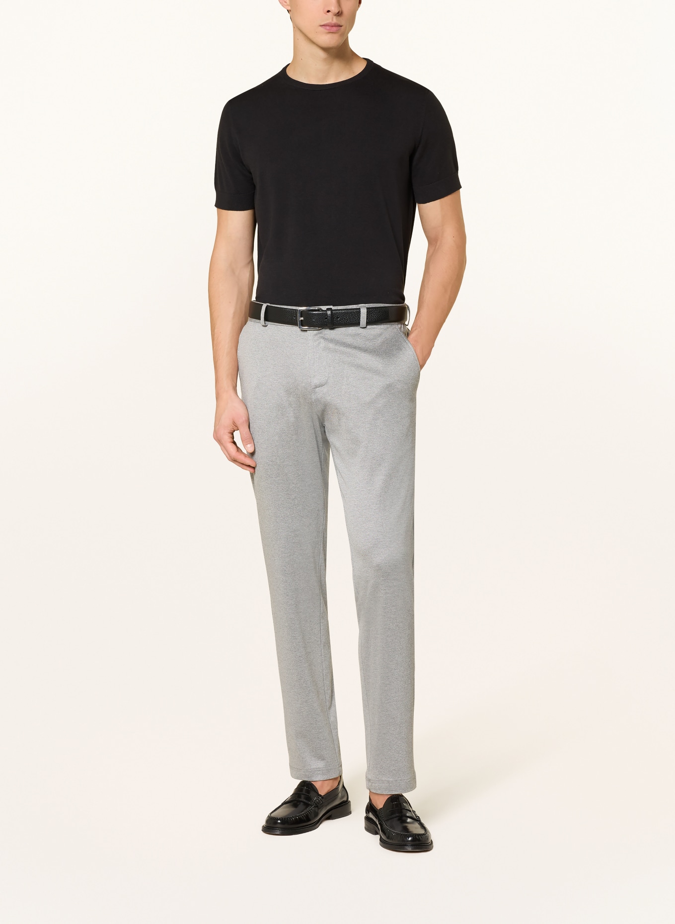 STRELLSON Anzughose TIUS Slim Fit aus Jersey: 038 Medium Grey 038