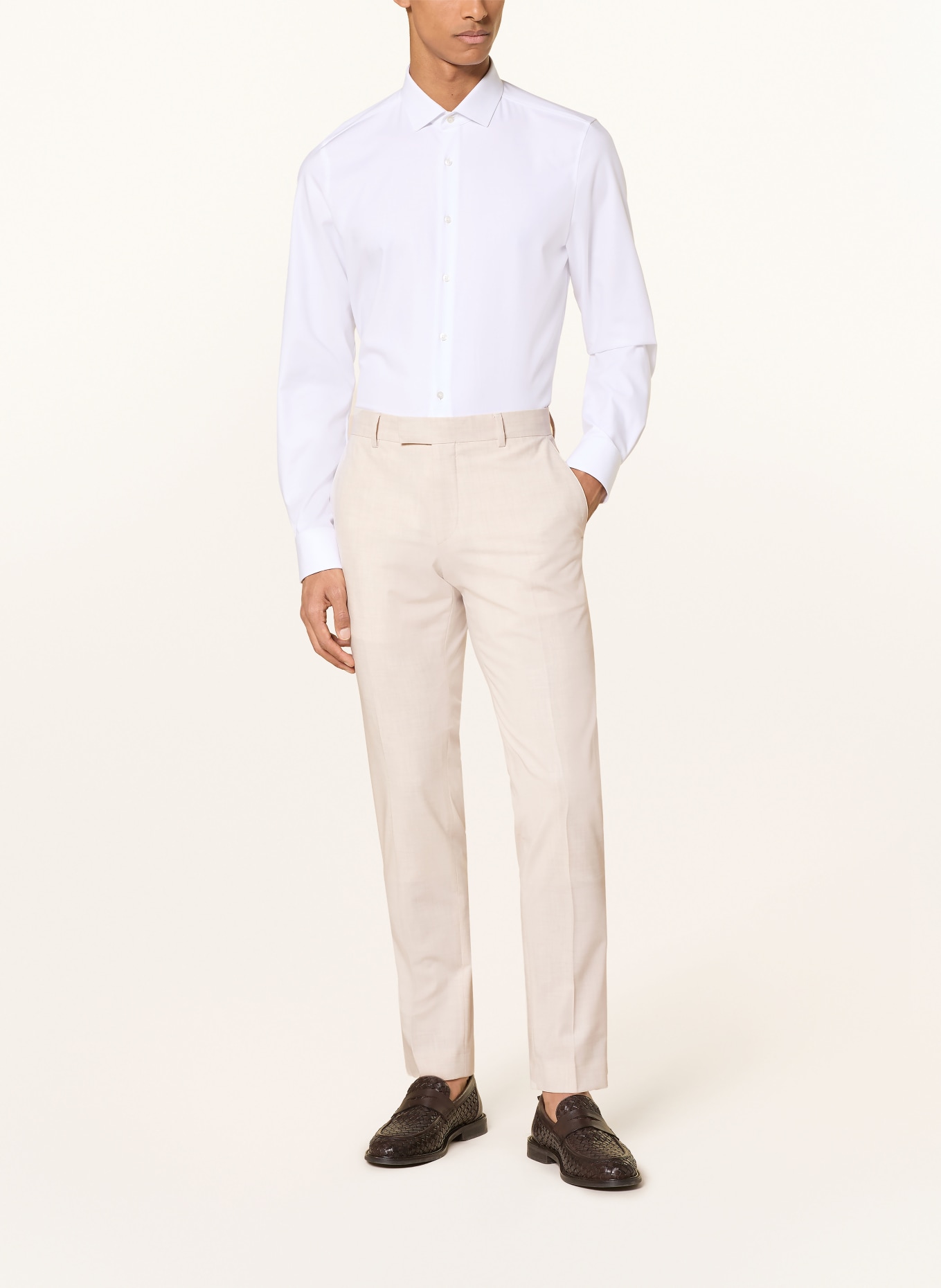 STRELLSON Anzughose MELWIN Slim Fit: 279 Light Beige 279