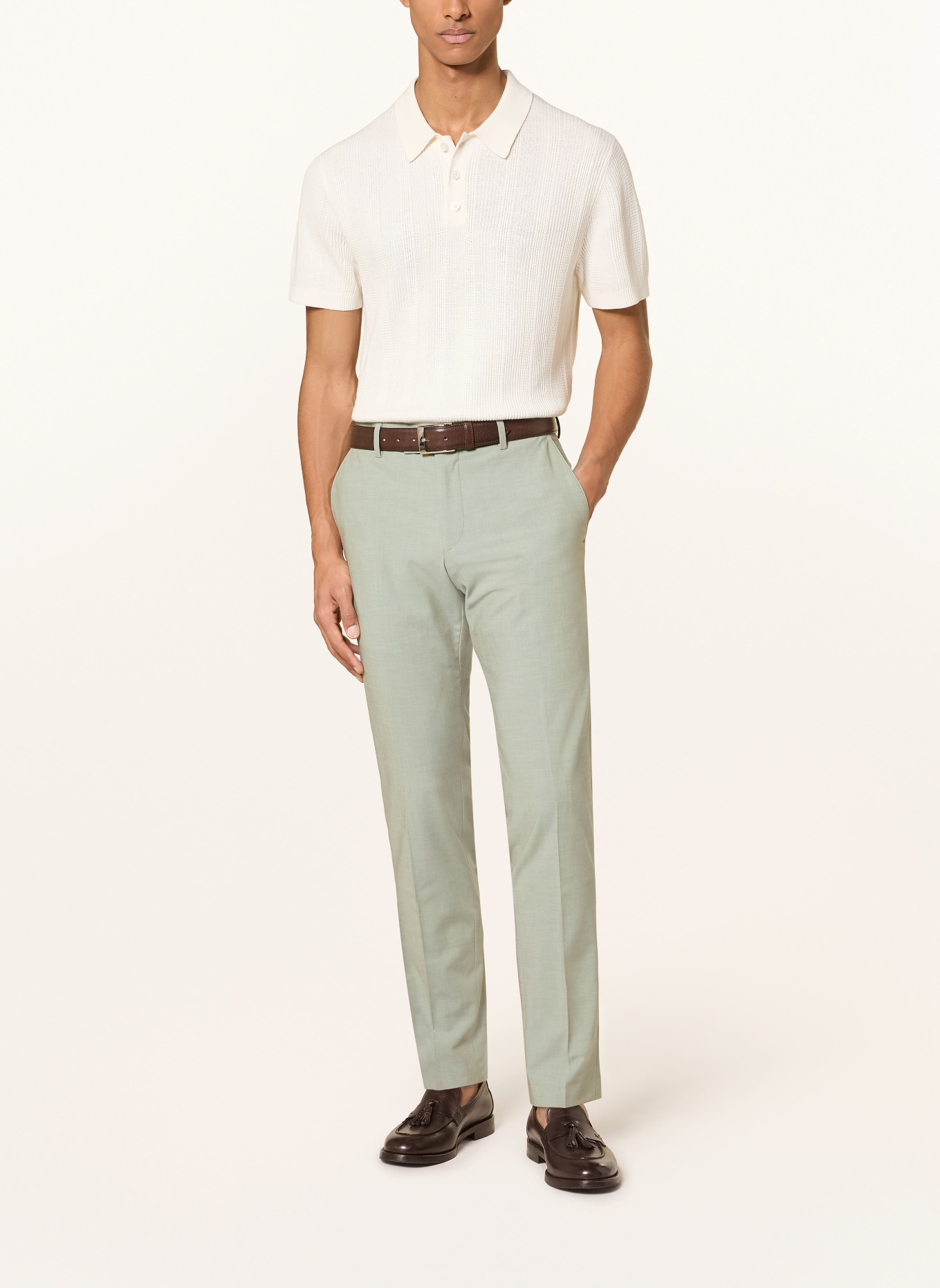 STRELLSON Pantalon MELWIN Slim Fit: 330 Lt/Pastel Green 330