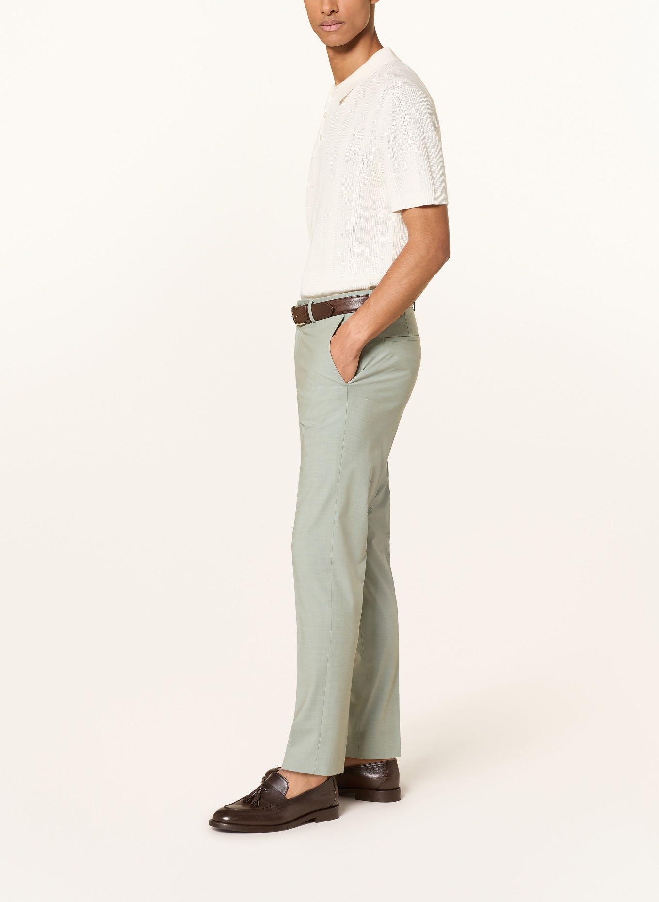STRELLSON Pantalon MELWIN Slim Fit: 330 Lt/Pastel Green 330