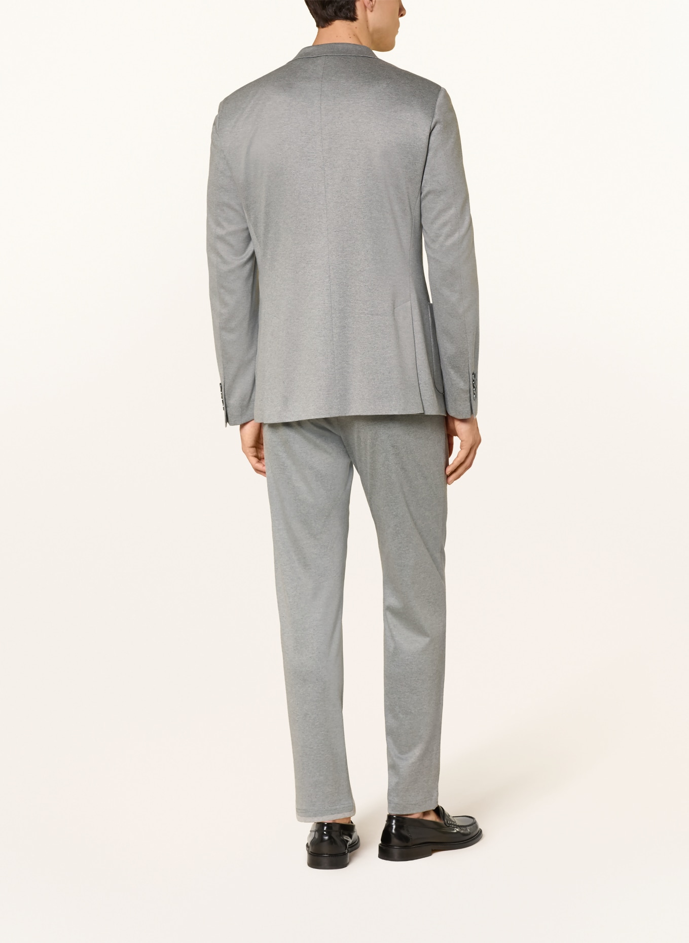 STRELLSON ARNDT slim fit suit jacket made from jersey: 038 Medium Grey 038