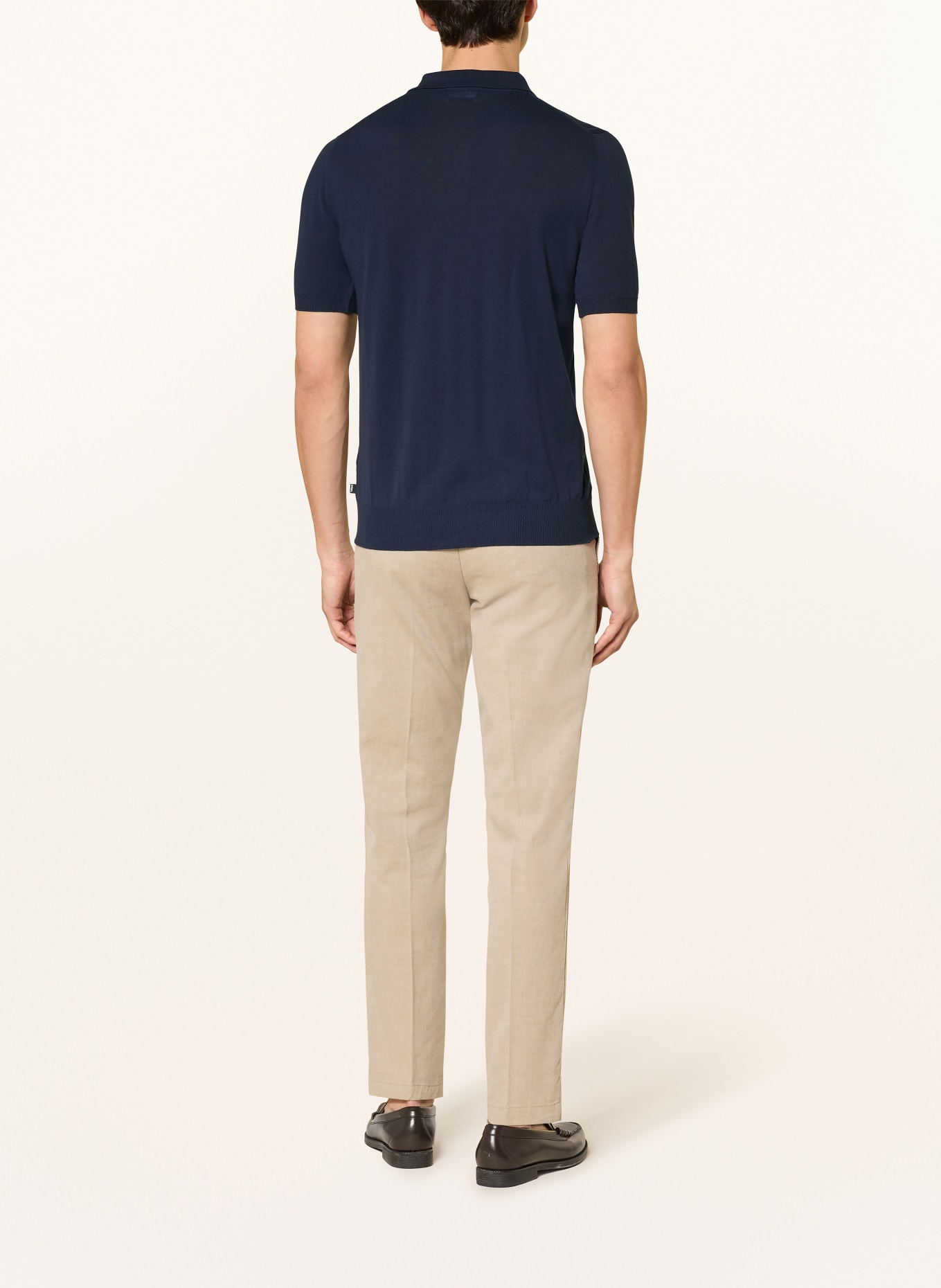 DIGEL Polo en maille DAMY: BLEU FONCÉ