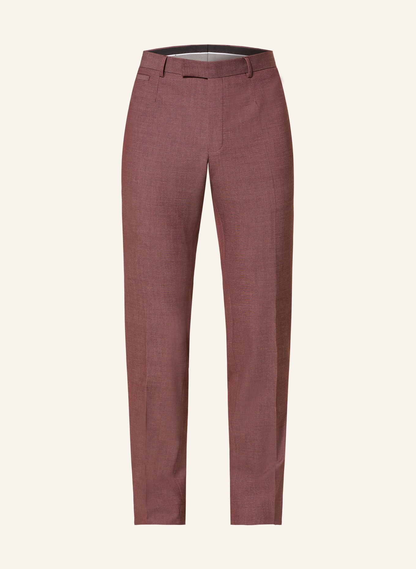 STRELLSON KYND Slim Fit Suit Pants: 601 Dark Red 601