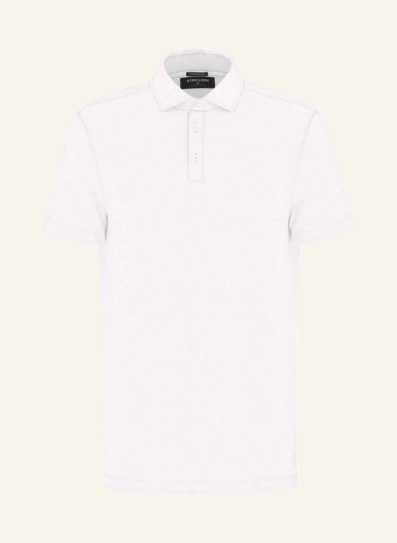 STRELLSON Jersey polo shirt PEPE: WHITE