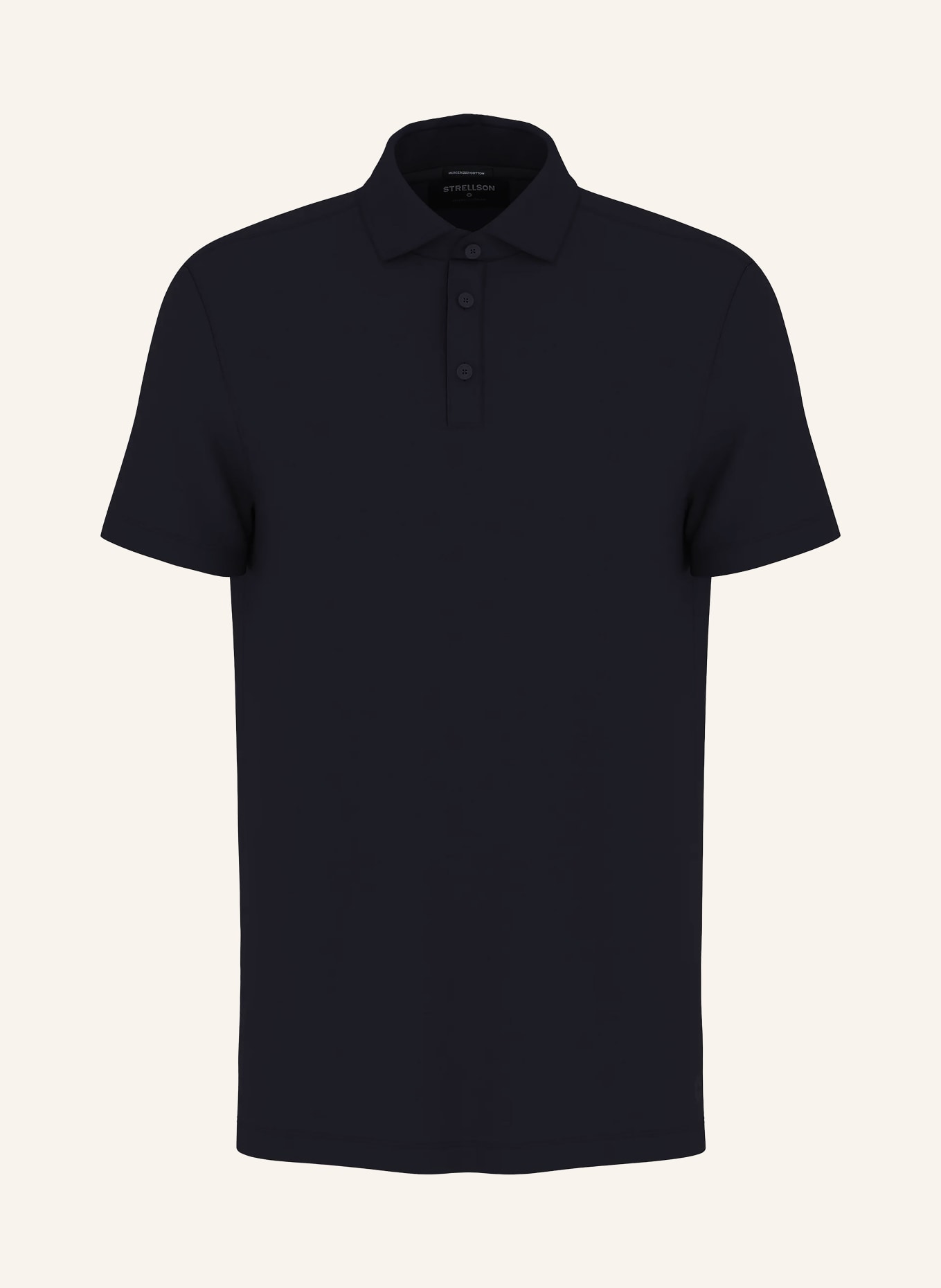 STRELLSON Jersey-Poloshirt PEPE: DUNKELBLAU