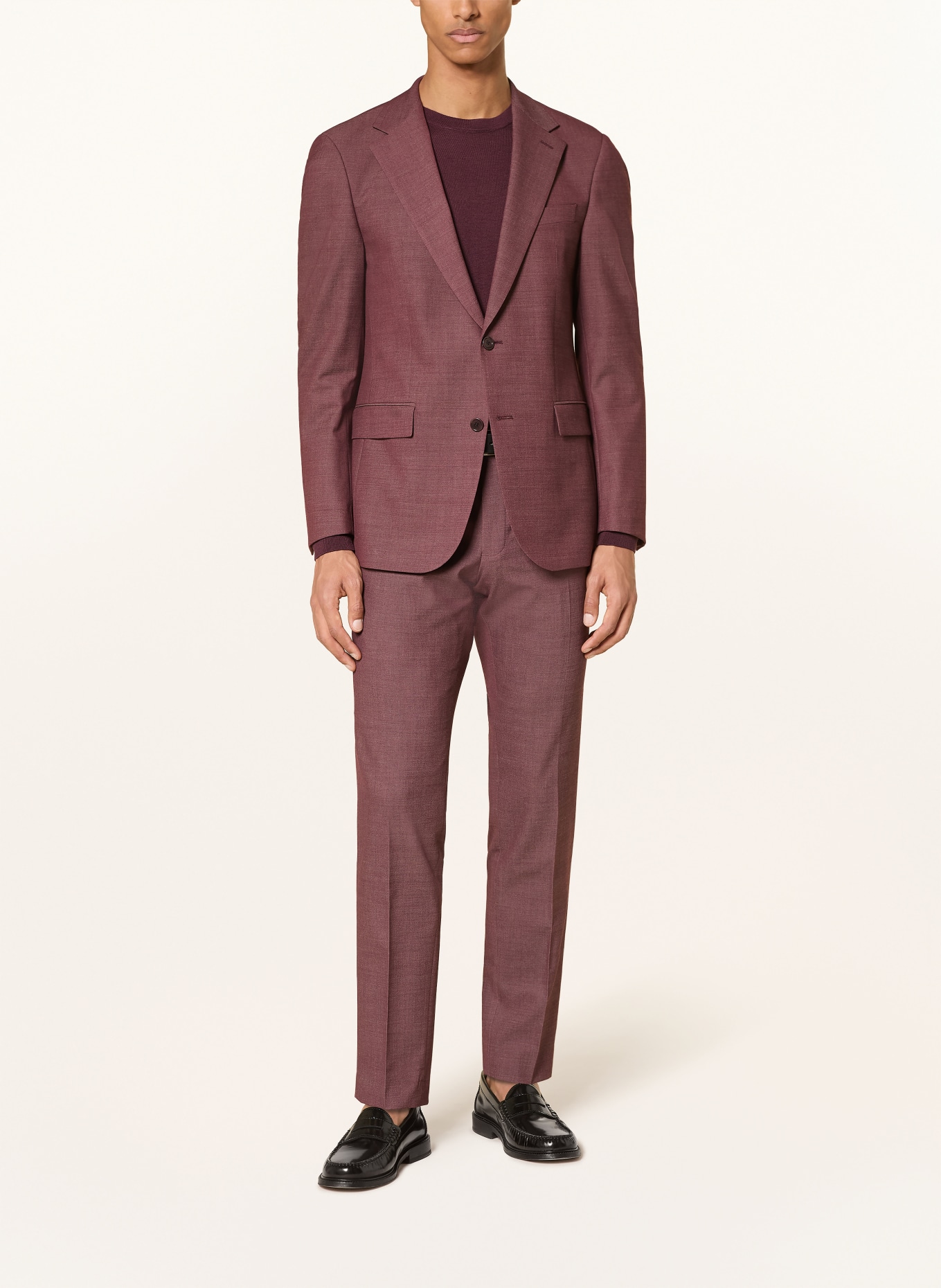 STRELLSON Anzugsakko ALZER Slim Fit: 601 Dark Red 601