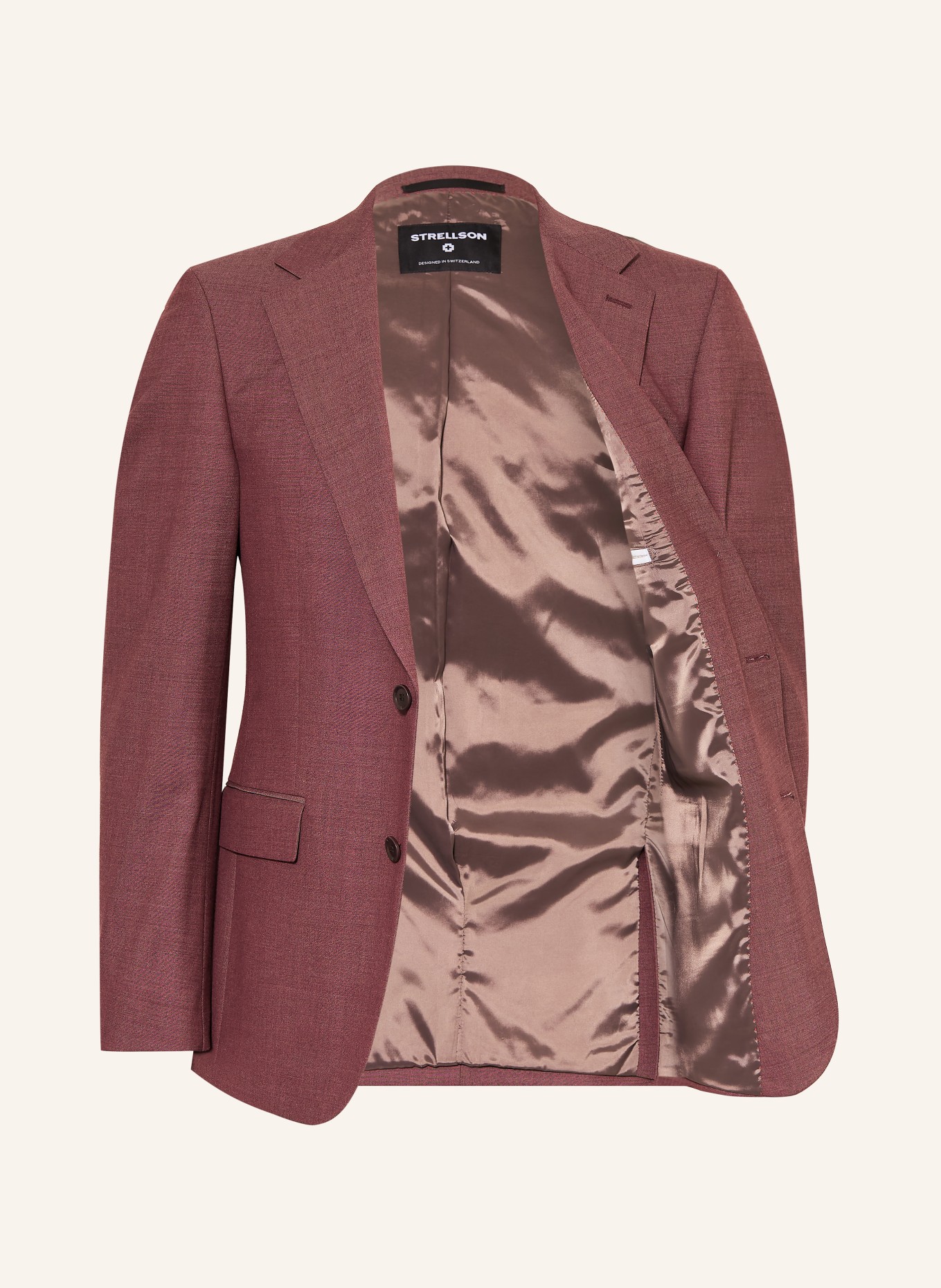 STRELLSON Anzugsakko ALZER Slim Fit: 601 Dark Red 601