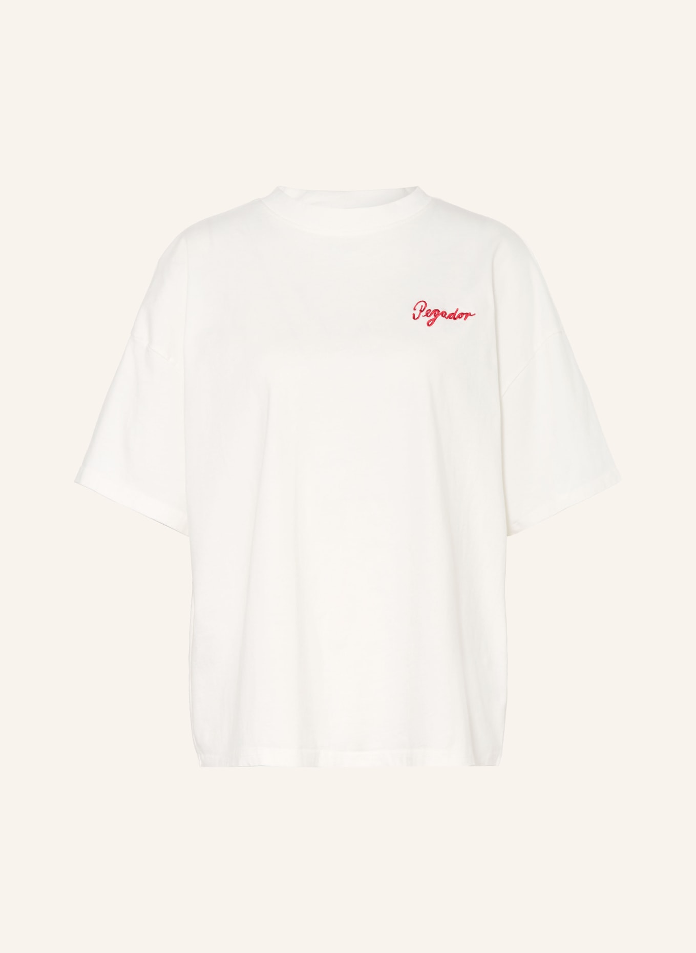 PEGADOR Oversized-Shirt PIANA: WEISS