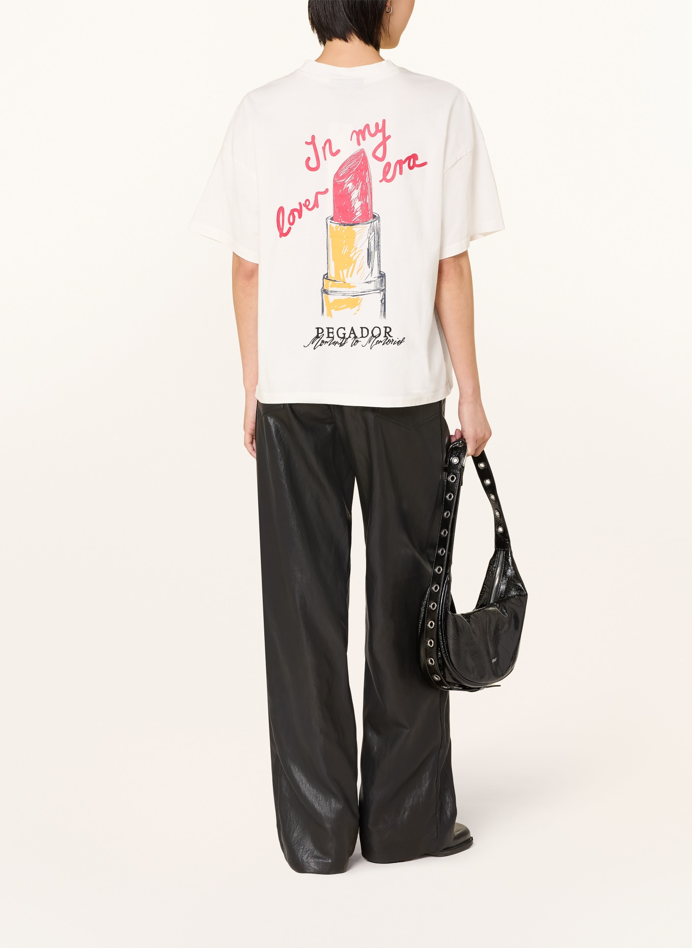 PEGADOR Oversized-Shirt PIANA: WEISS