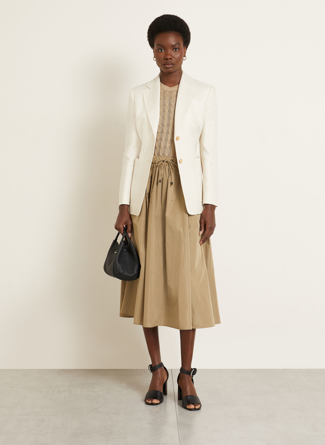 Max Mara Rock LONZA: CAMEL