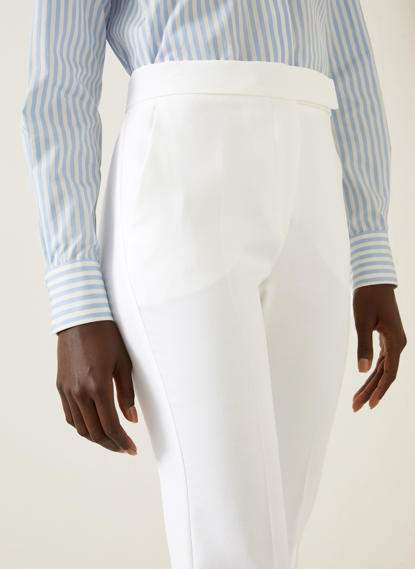 Max Mara Marlenehose CECINA: WEISS