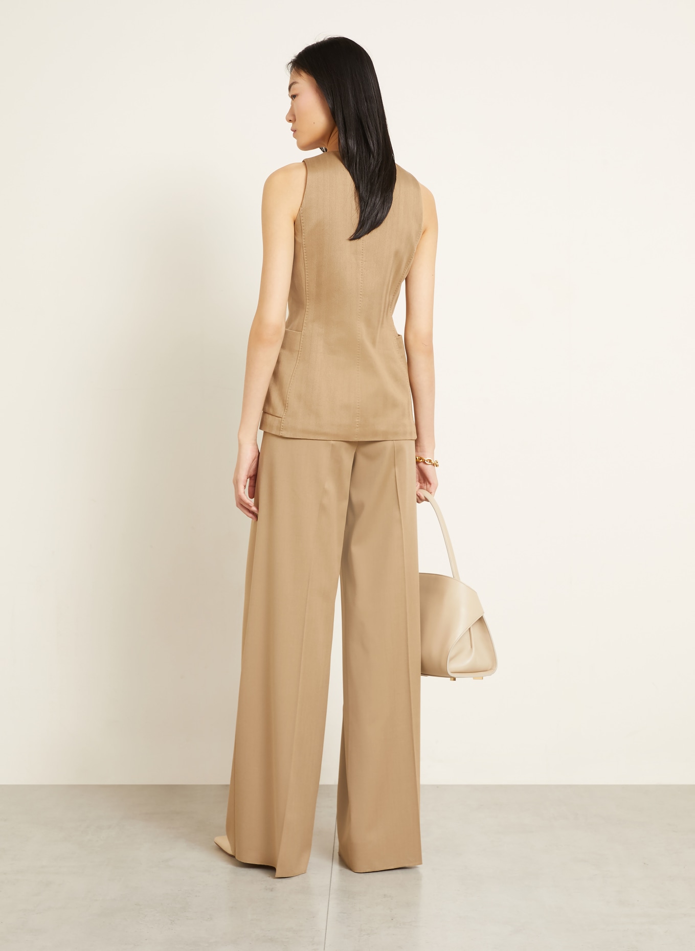 Max Mara Blazerweste FALLA: CAMEL