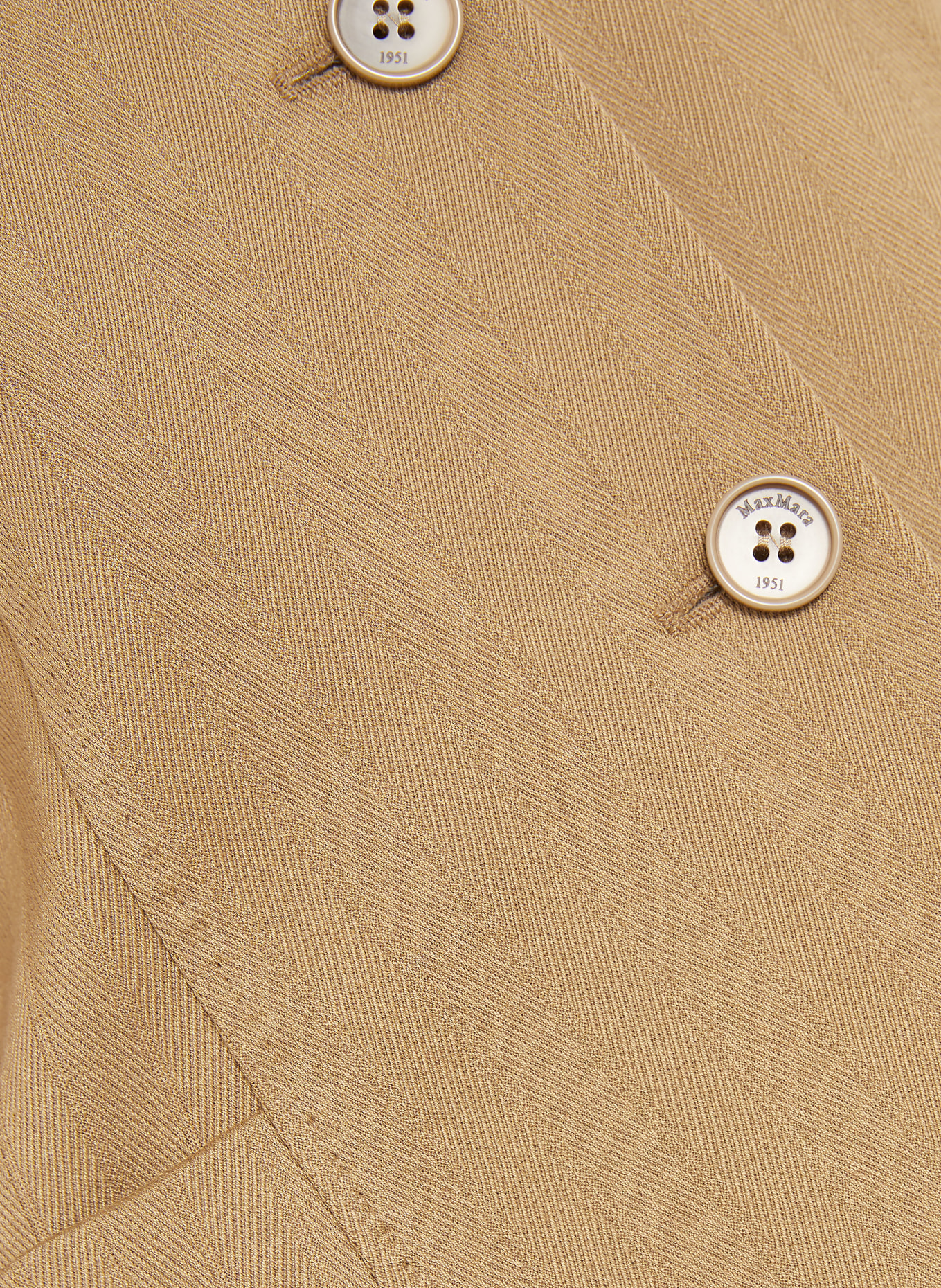 Max Mara Blazerweste FALLA: CAMEL