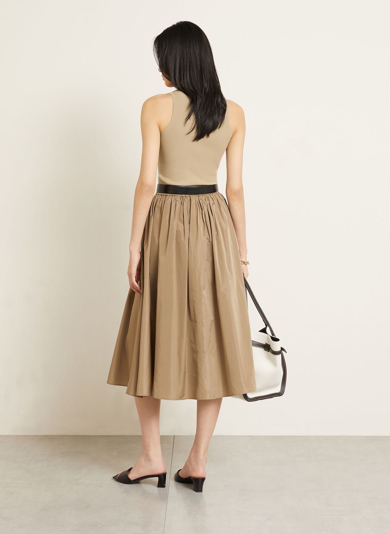 Max Mara Gebreide top GHIRO: BEIGE