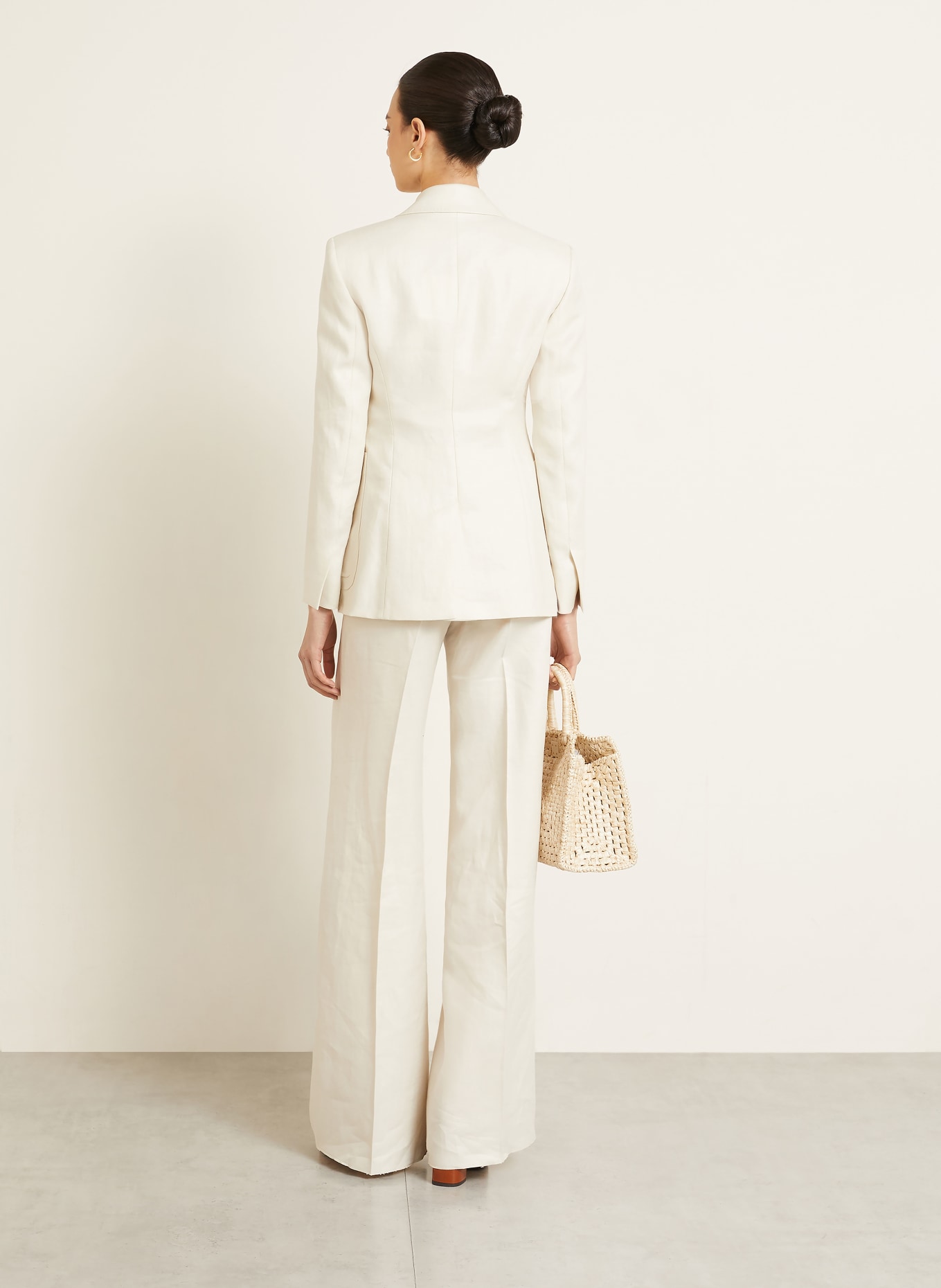 Max Mara Linnen blazer VOLONTA: CRÈME
