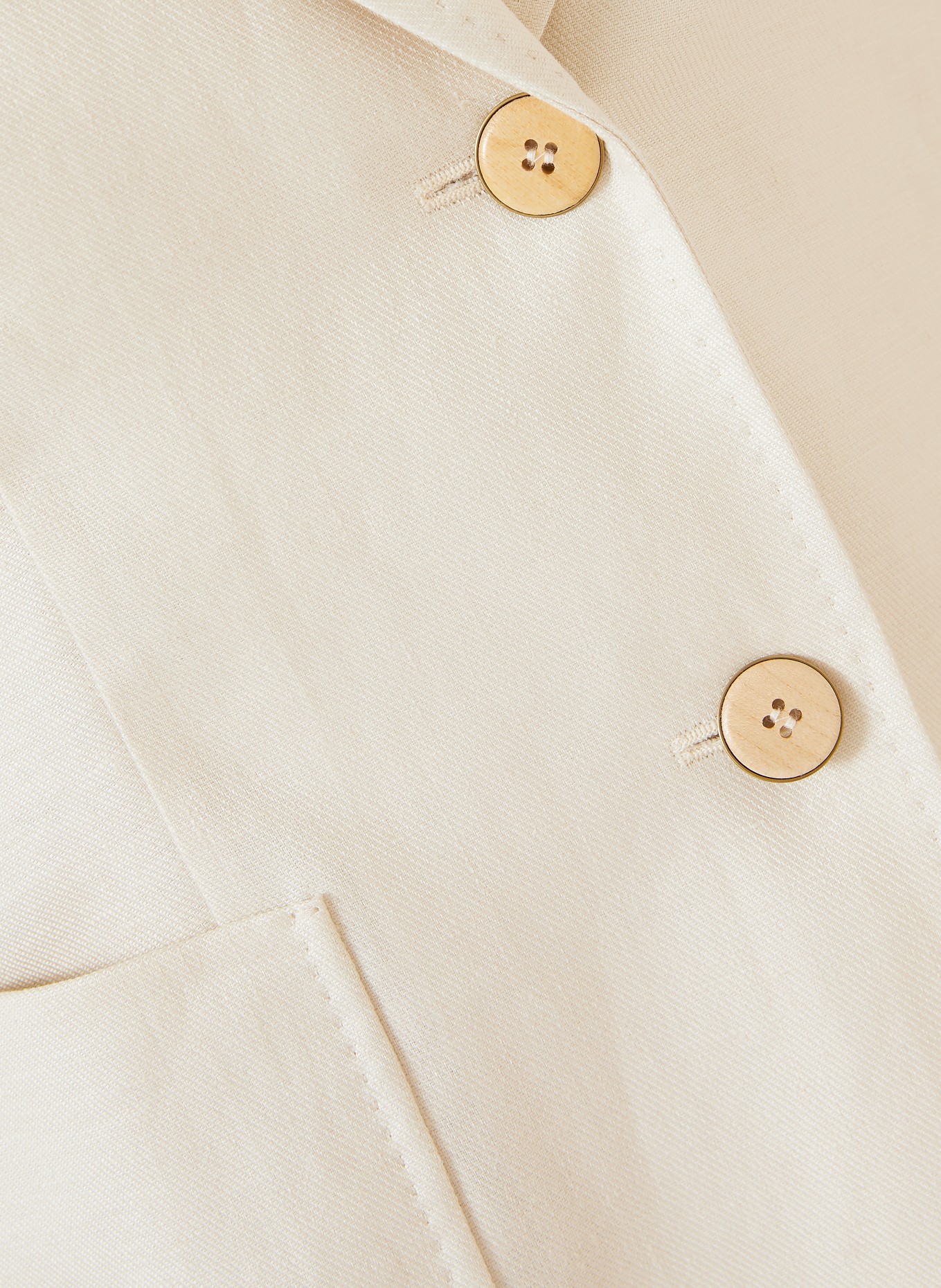 Max Mara Linnen blazer VOLONTA: CRÈME