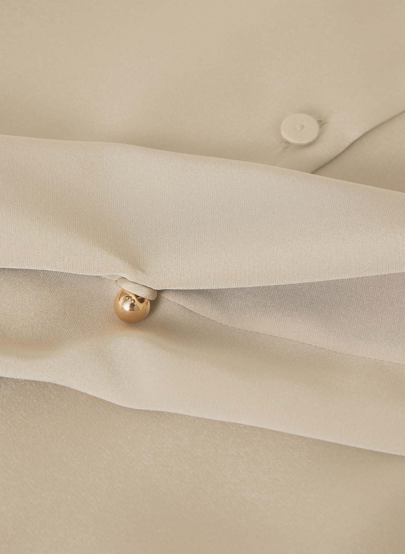 Max Mara Bluse AEDO aus Seide: BEIGE