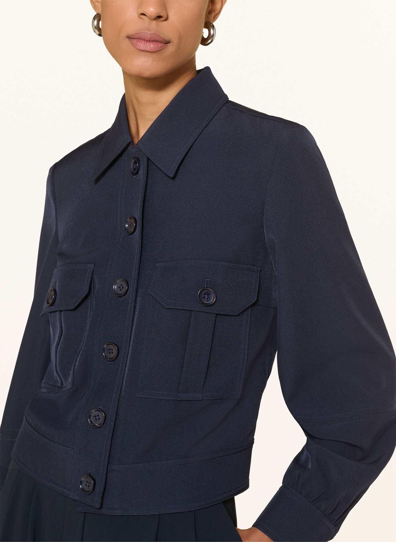 MARC AUREL marynarka bez rękawów: GRANATOWY