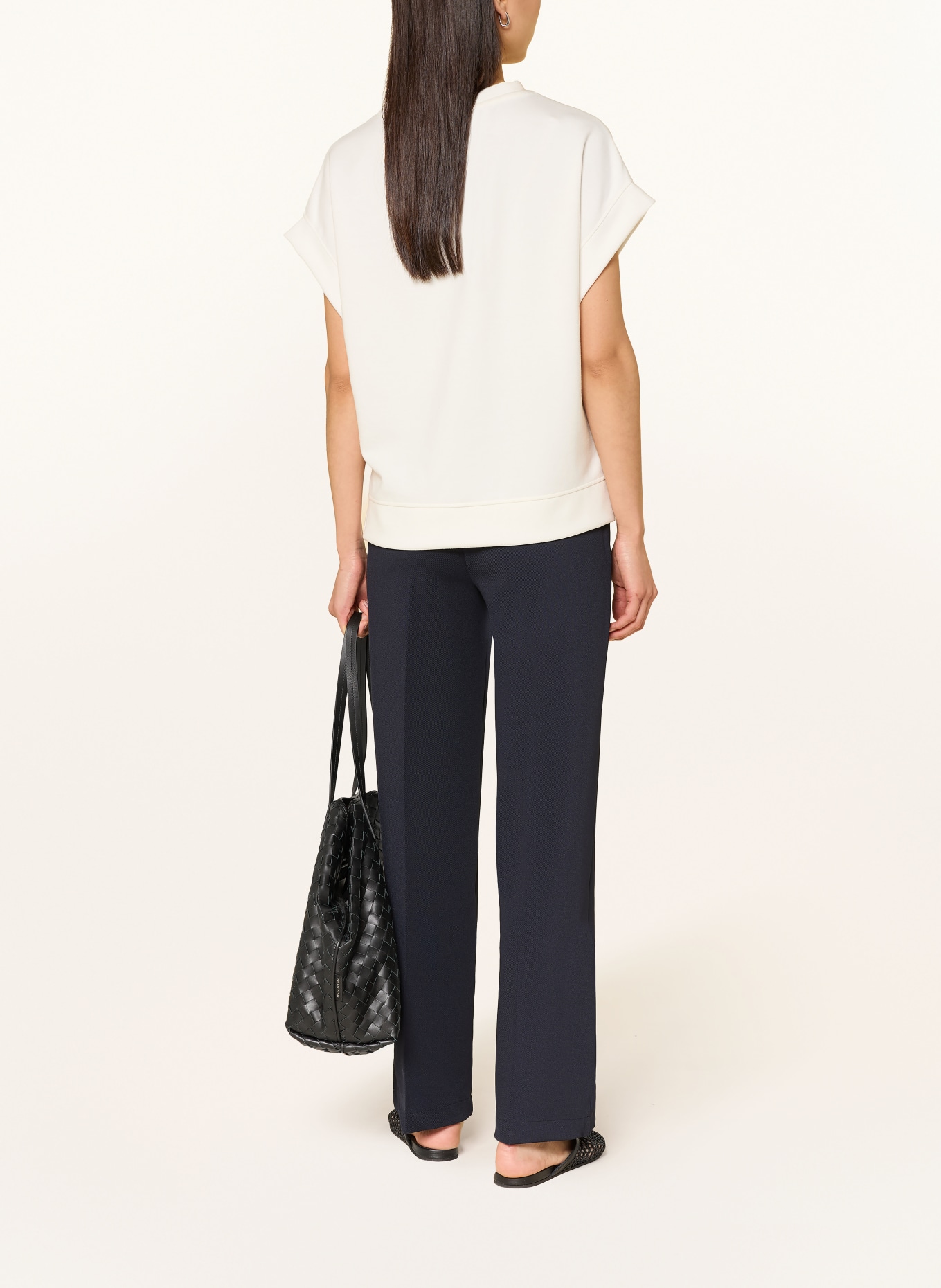 MARC AUREL Marlenehose: DUNKELBLAU