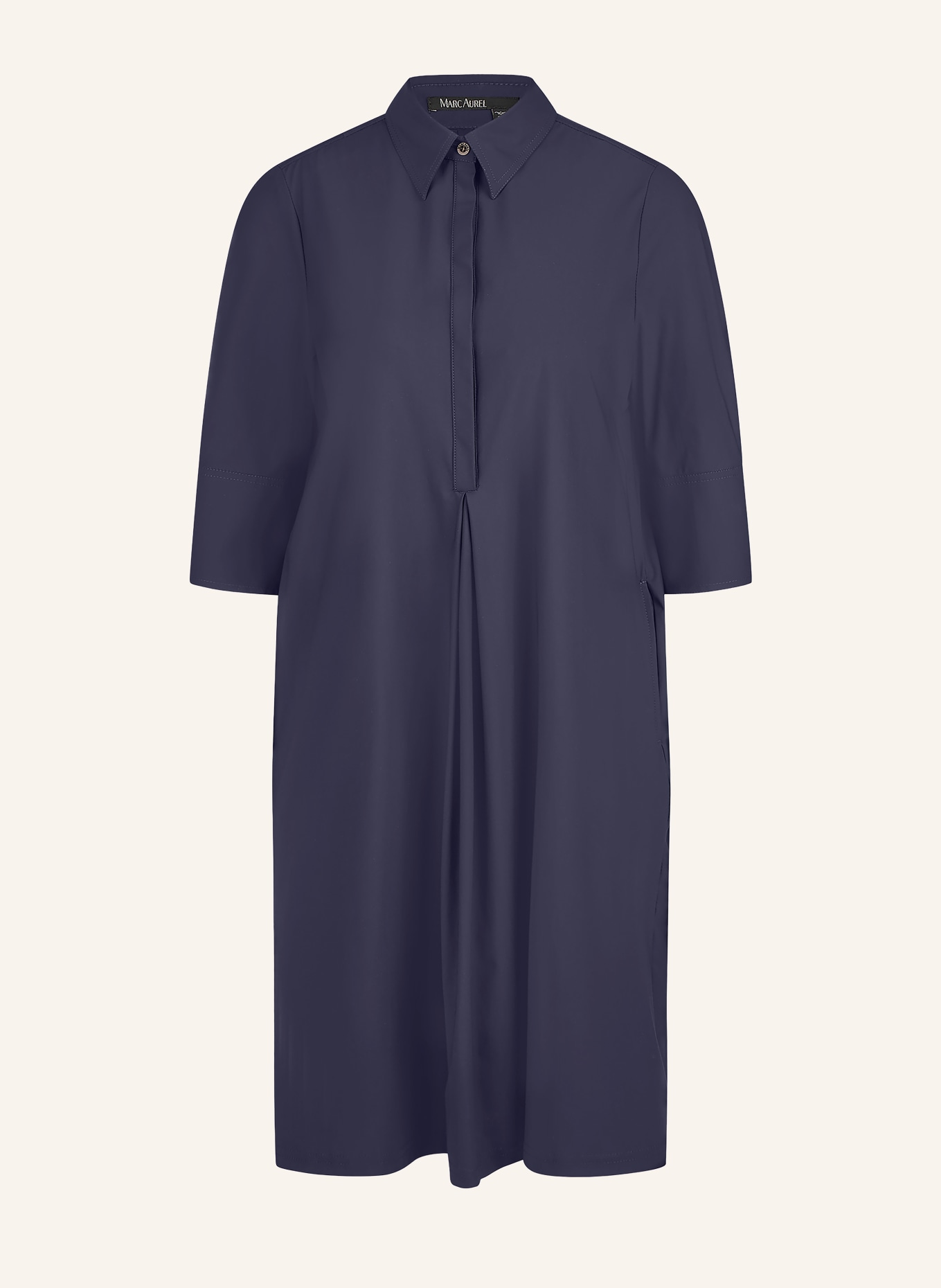 MARC AUREL Sukienka z dżerseju z rękawami 3/4: GRANATOWY