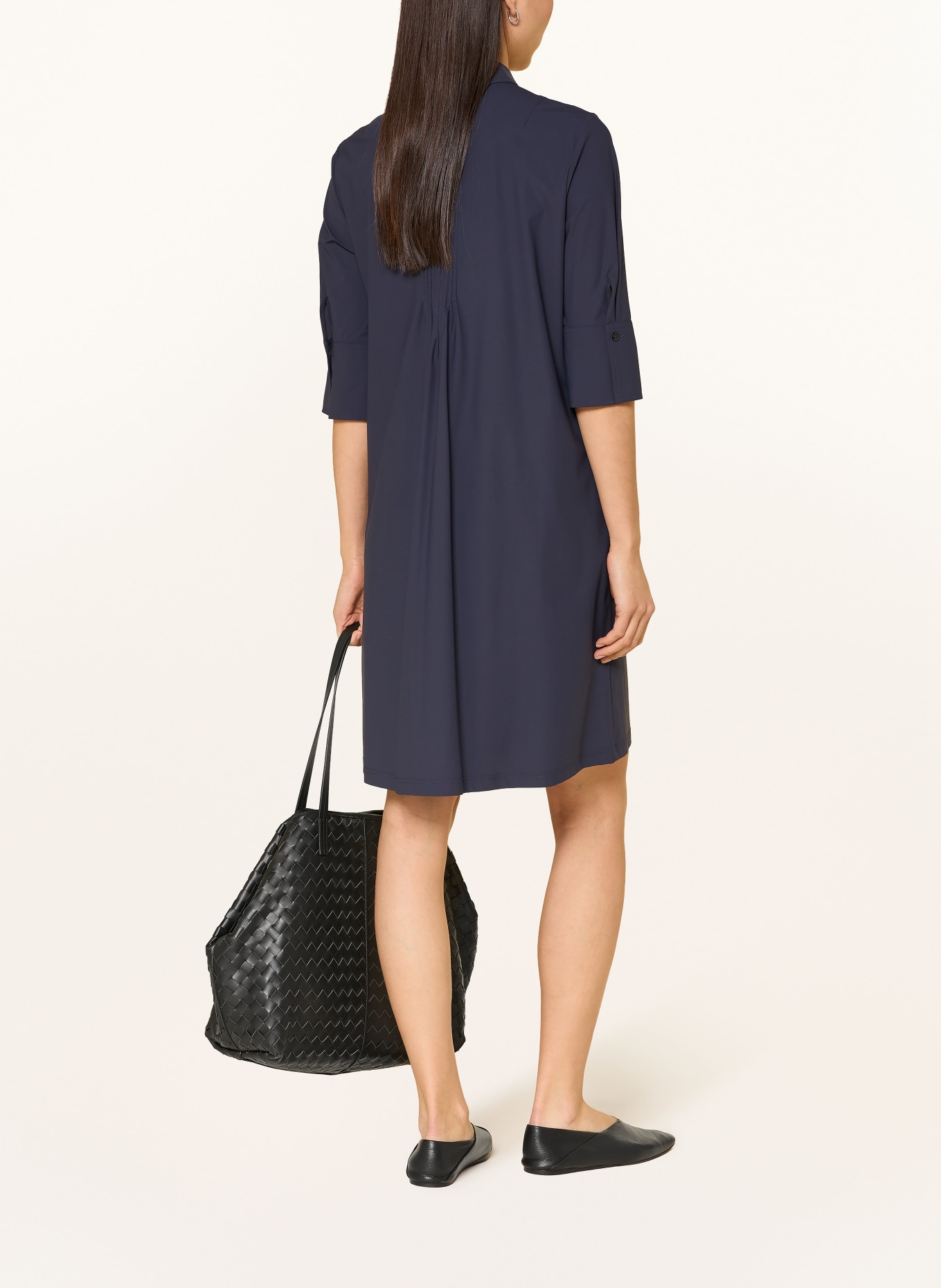 MARC AUREL Sukienka z dżerseju z rękawami 3/4: GRANATOWY