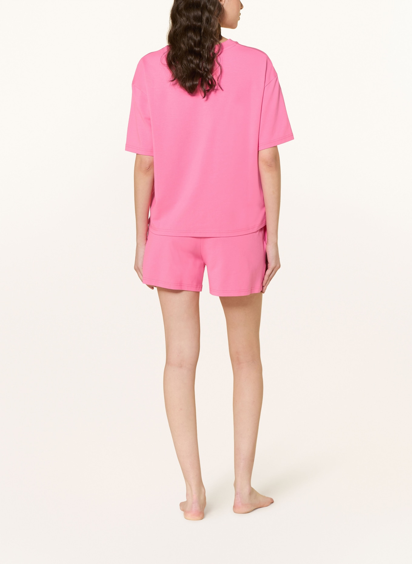 HUGO Loungeshorts SIGNATURE: ROZE