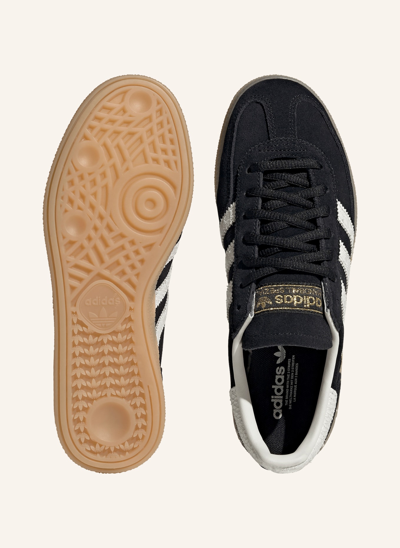 adidas Originals Sneaker HANDBAL SPECIAL: ZWART / WIT