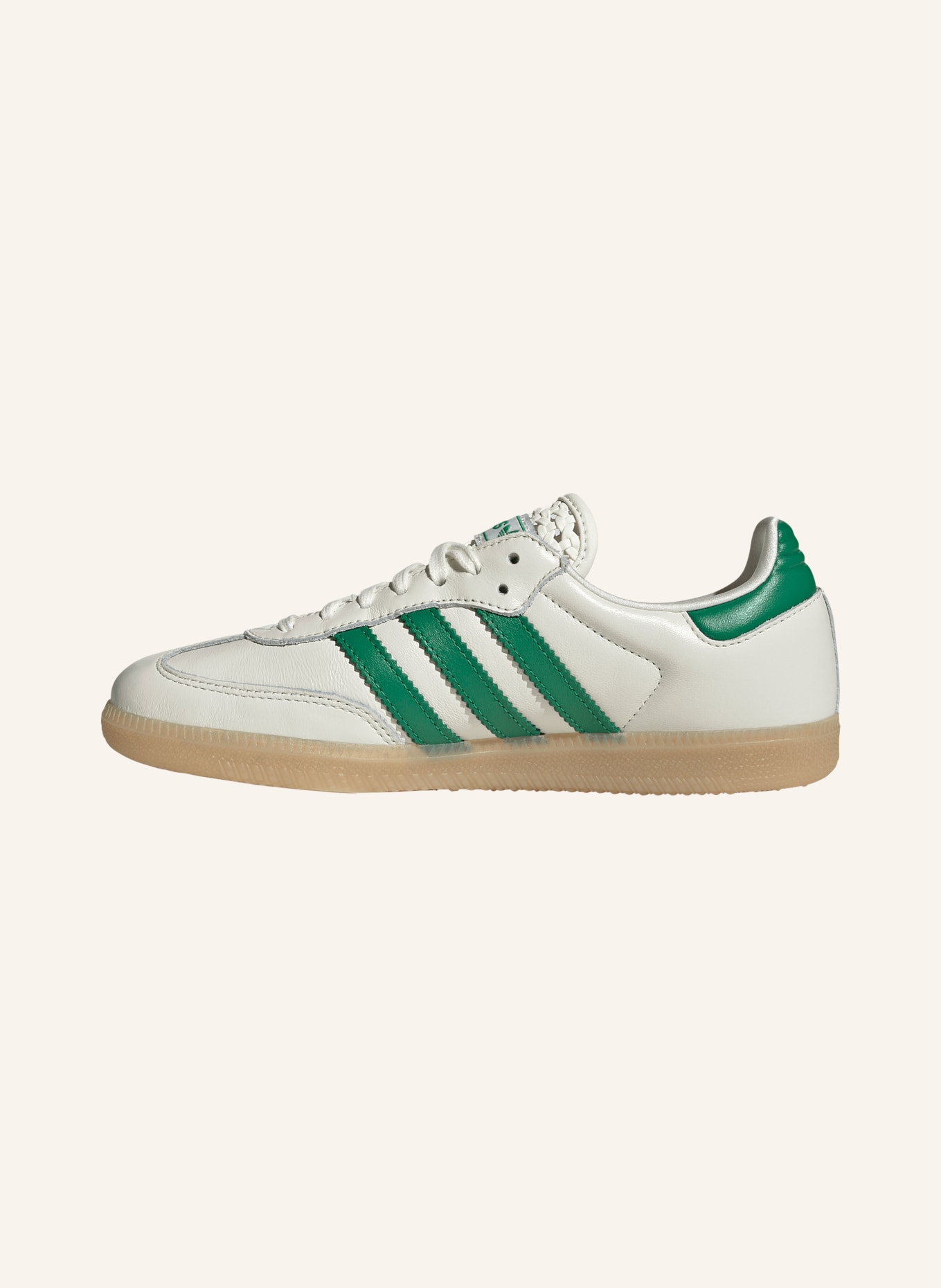 adidas Originals Sneaker SAMBA OG: CREME / GOLD / GRÜN