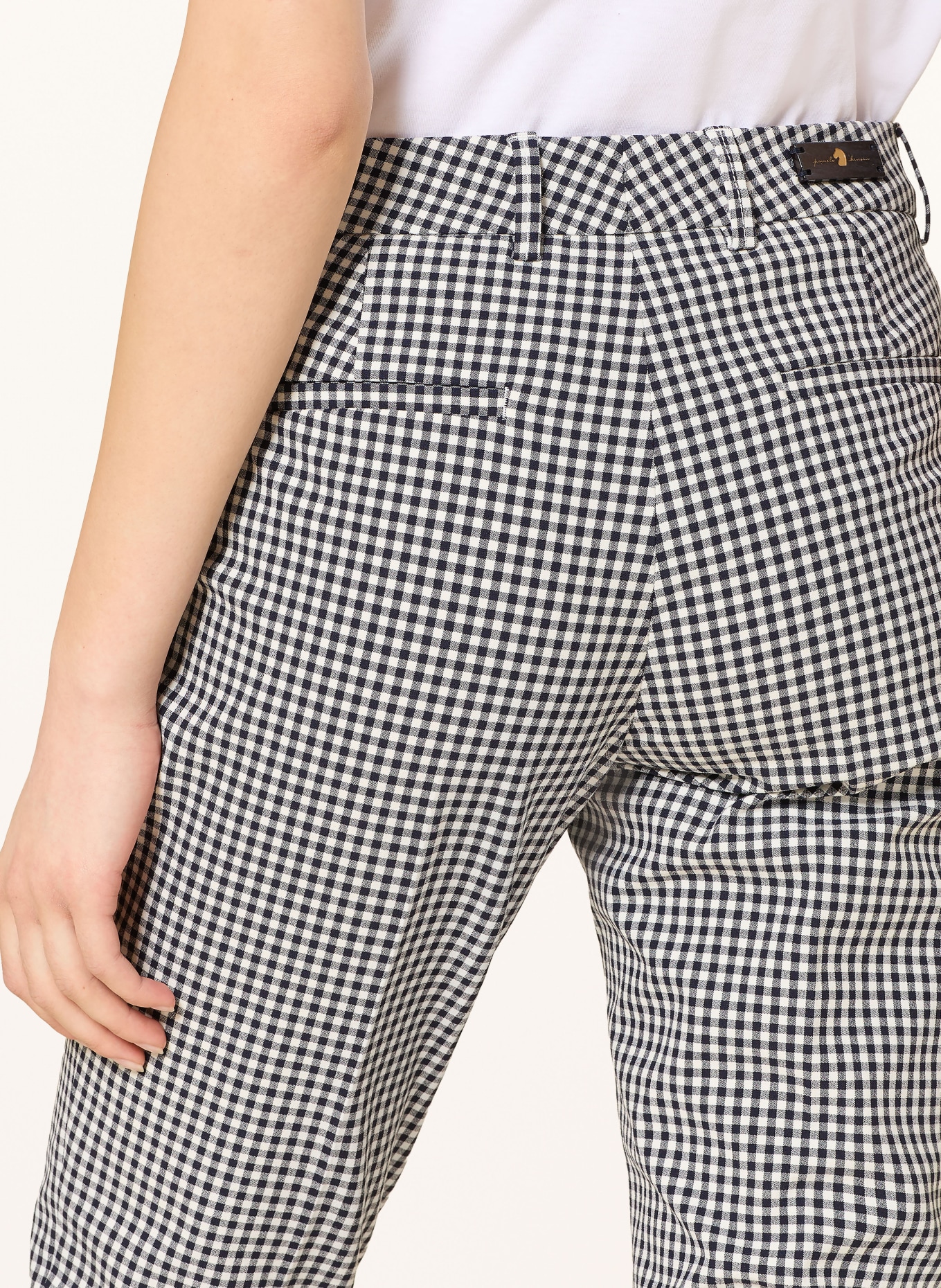 pamela henson Hose PHALINE: DUNKELBLAU / WEISS