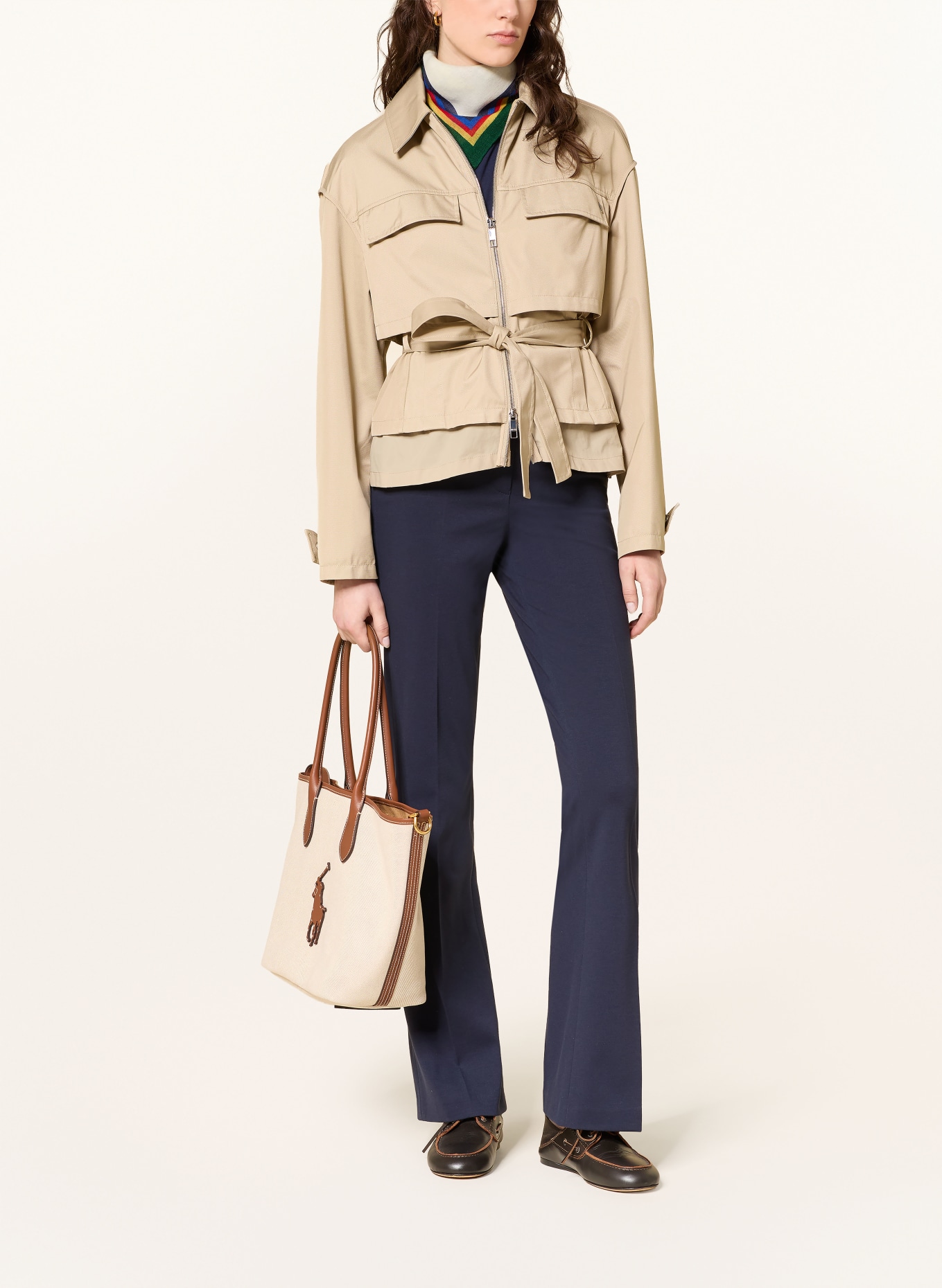 pamela henson Pantalon bootcut PHELLIE: BLEU FONCÉ