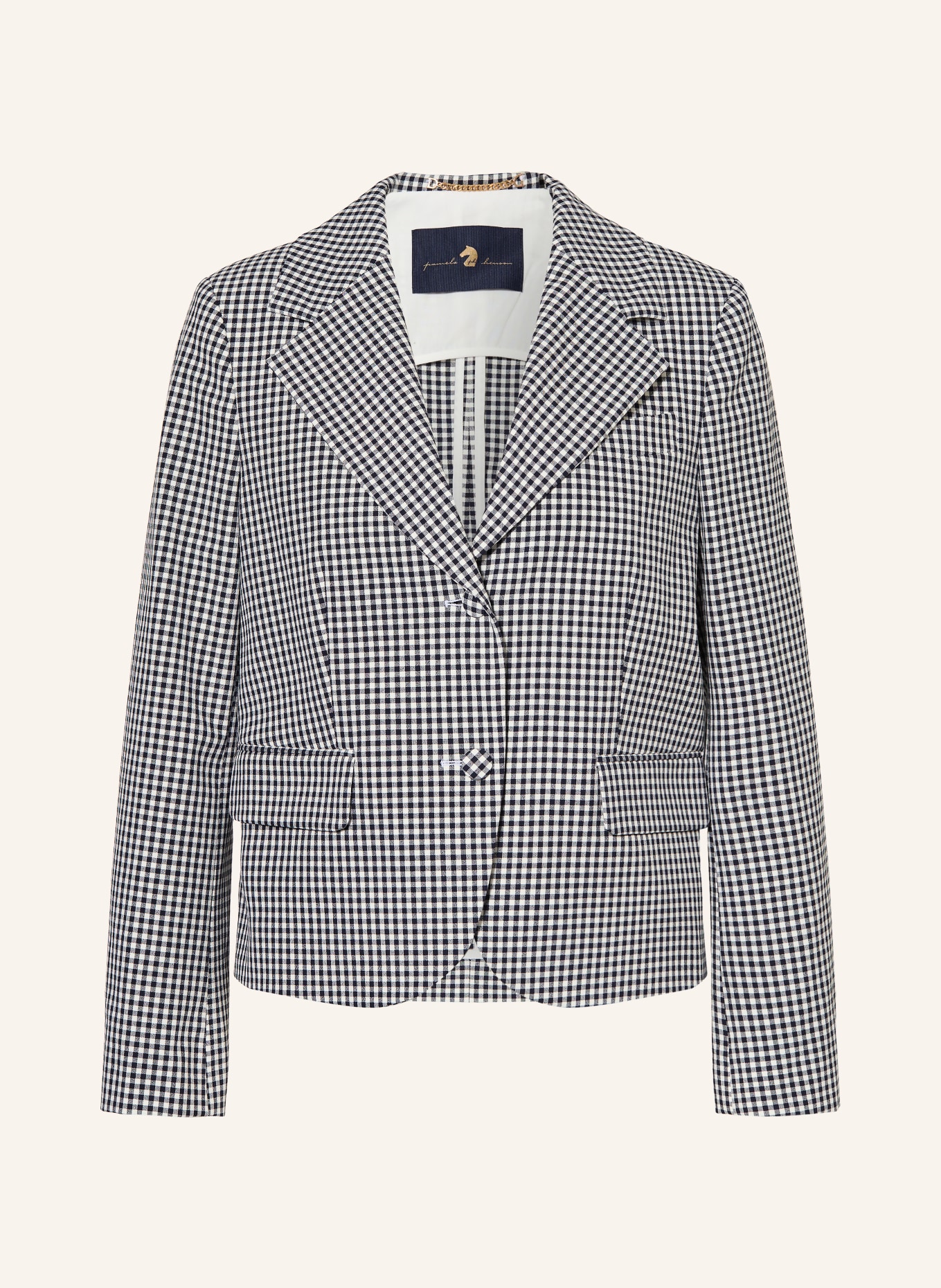 pamela henson Marynarka PHGILDA: CZARNY / BIAŁY