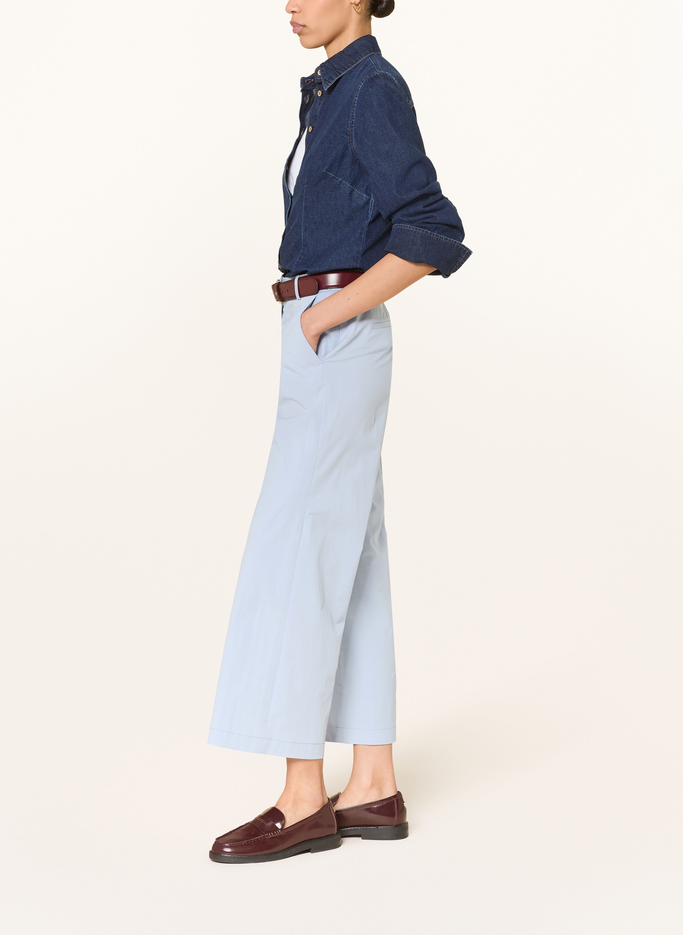 pamela henson Pantalon PHANIKA: BLEU CLAIR