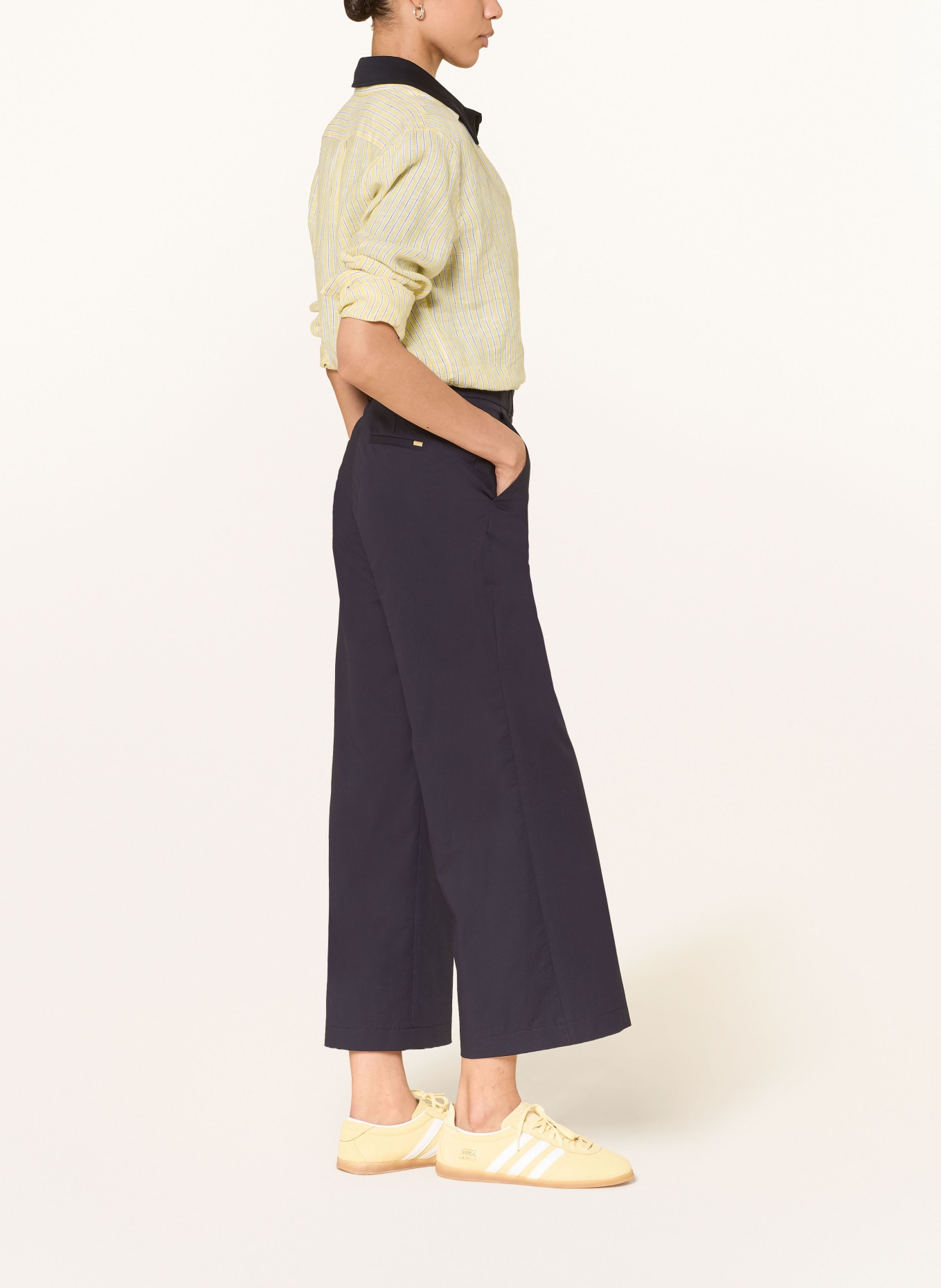 pamela henson PHANIKA pants: DARK BLUE