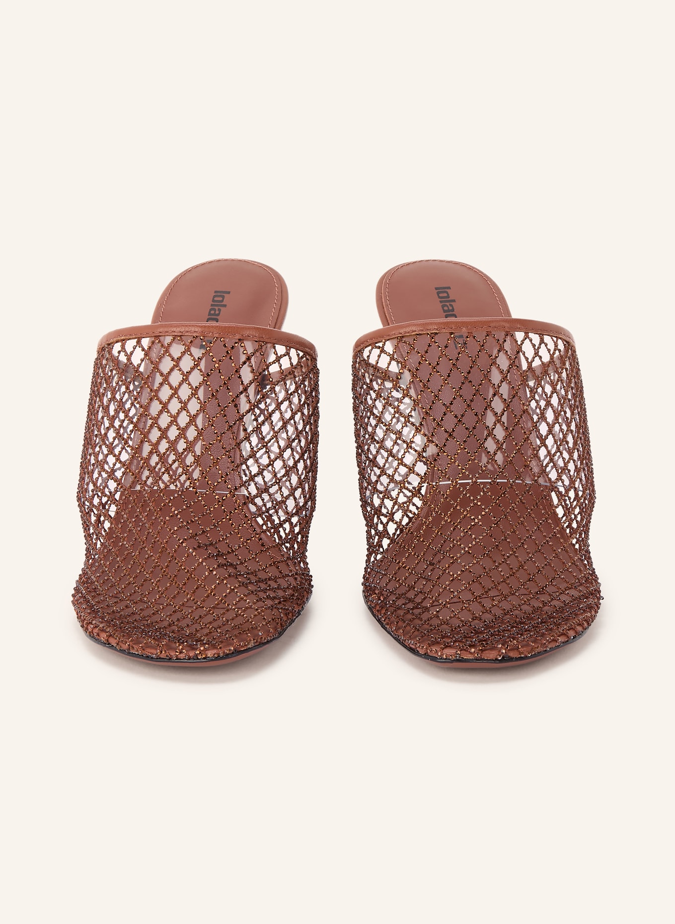 Lola Cruz Mules mit Schmucksteinen: ALTROSA