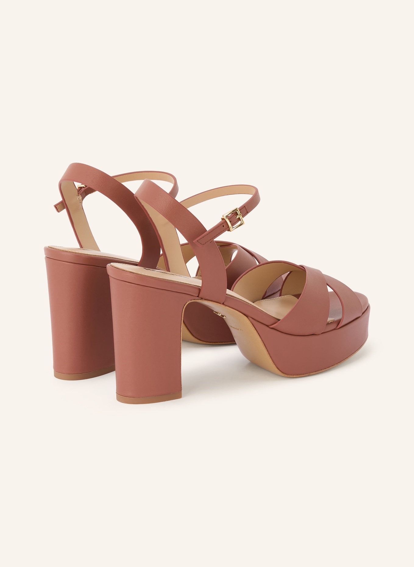 Lola Cruz Plateau-Sandaletten: ALTROSA / GOLD