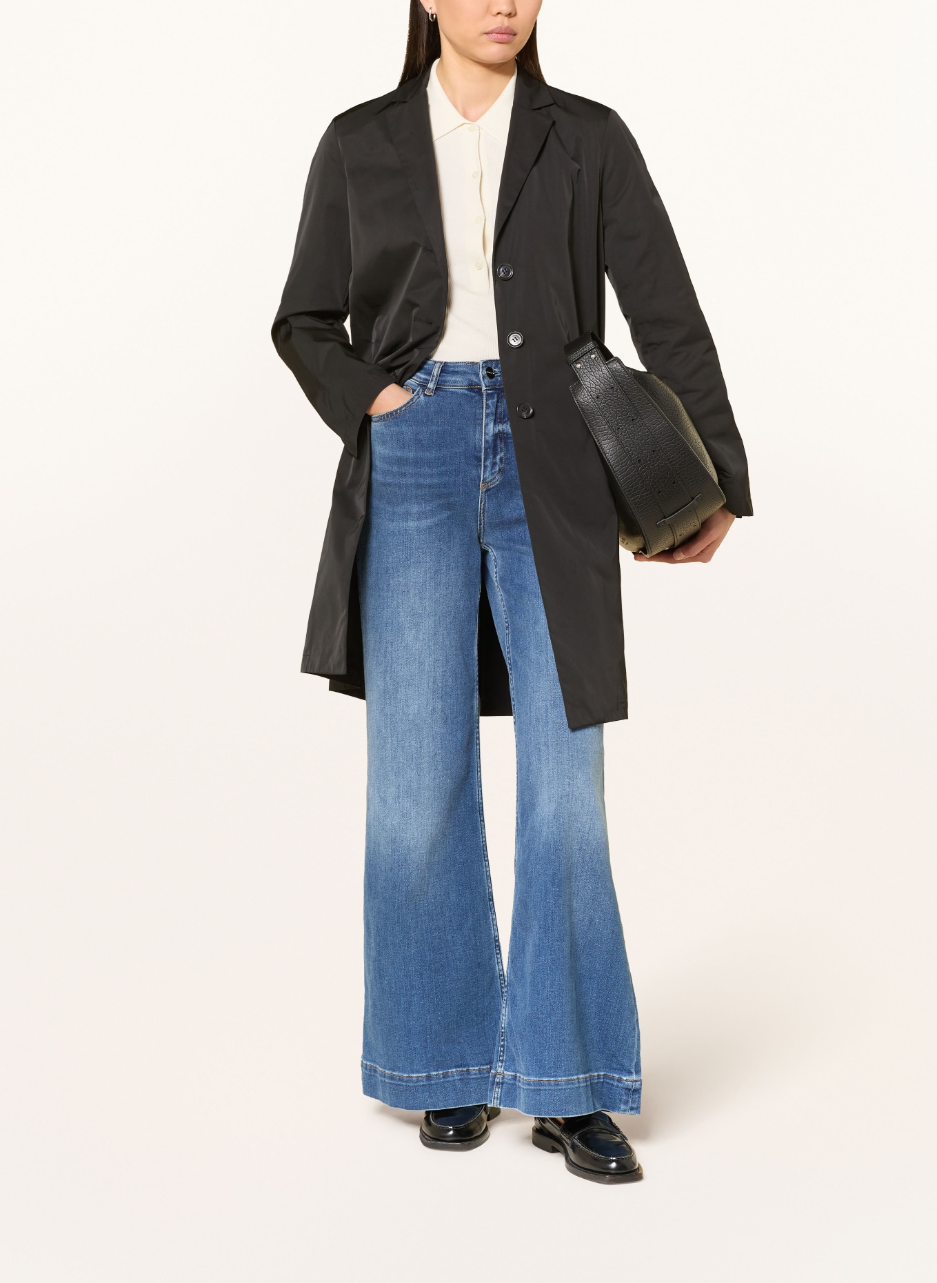 White Label Mantel: SCHWARZ