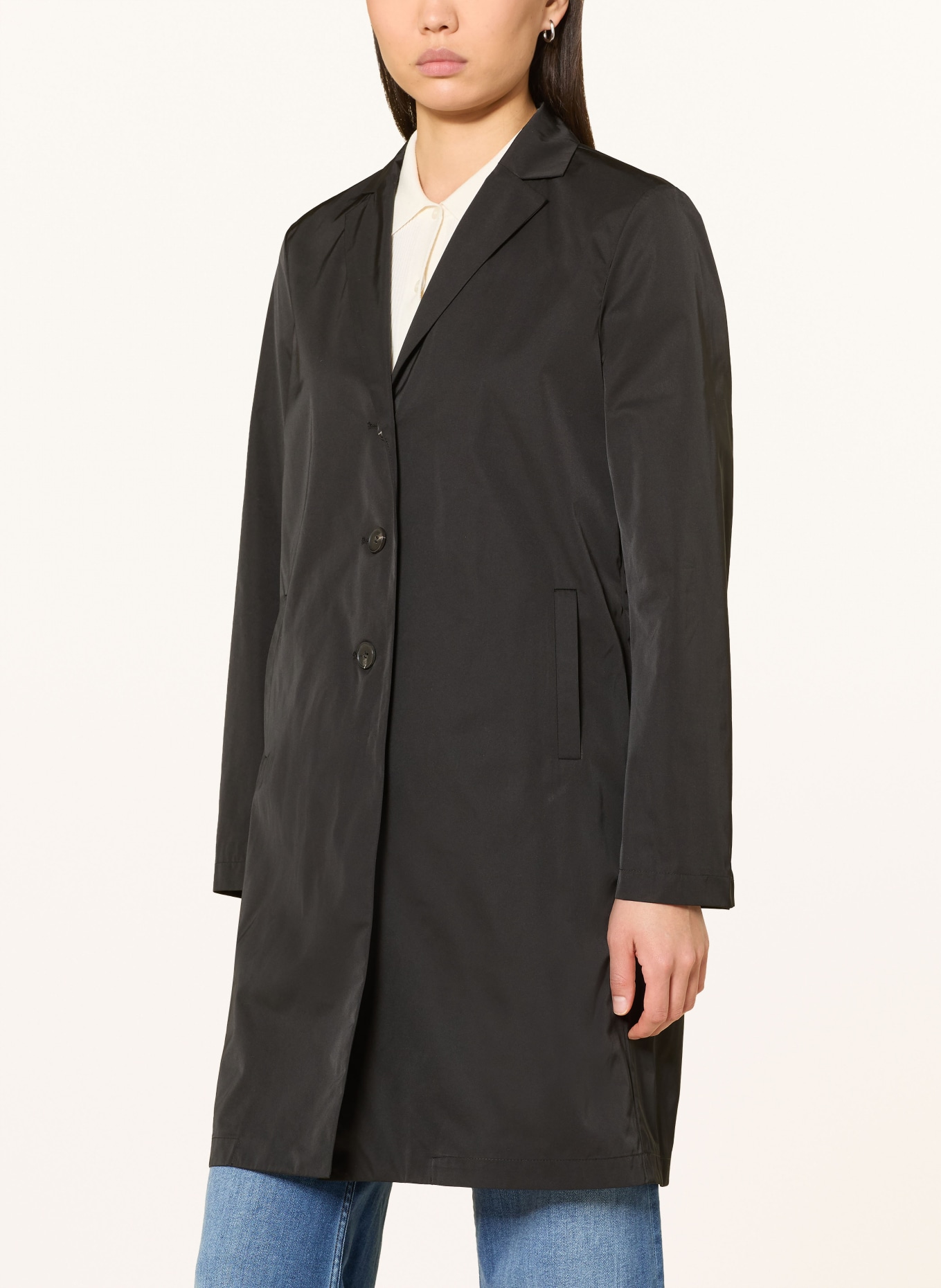 White Label Mantel: SCHWARZ