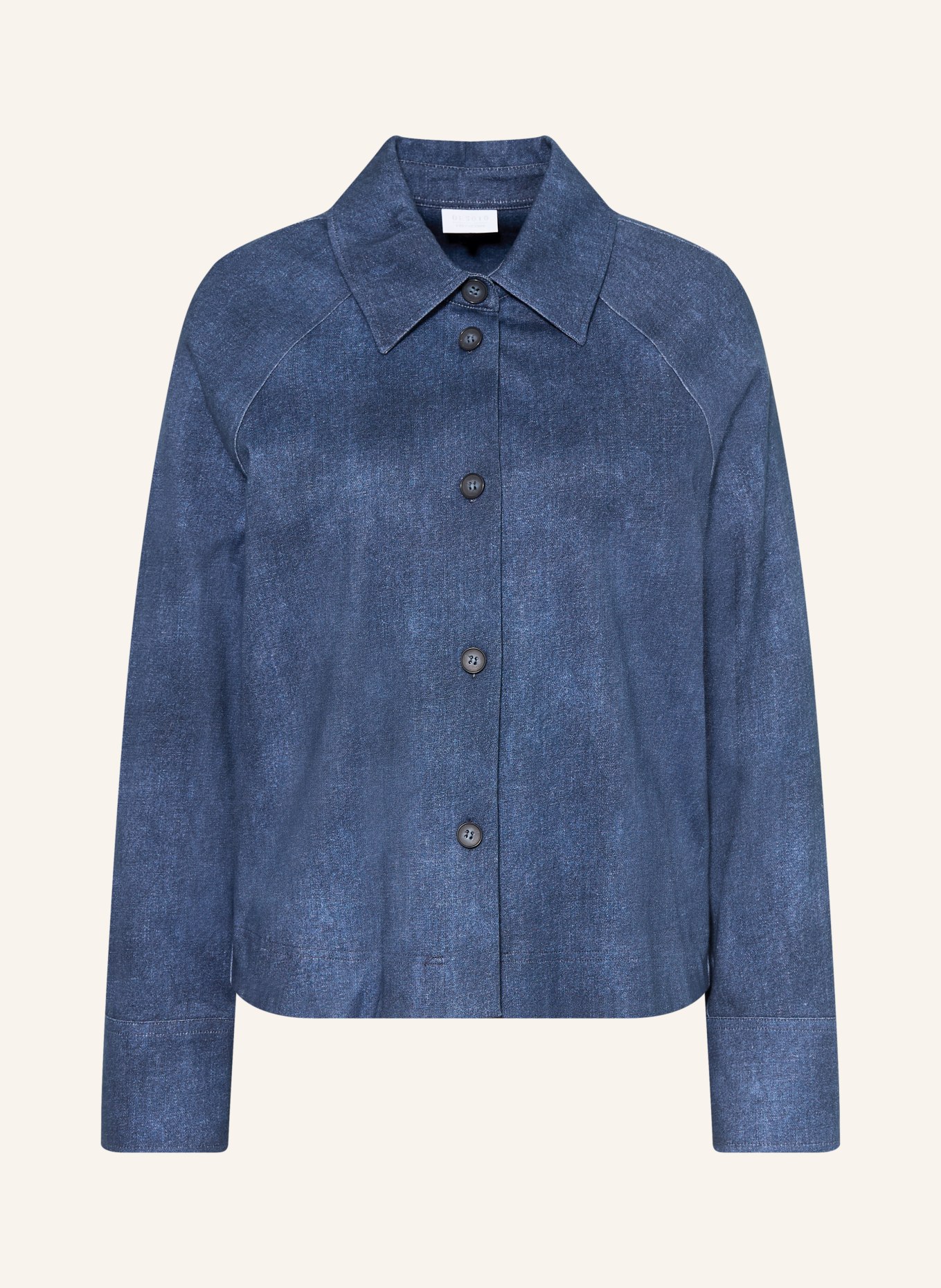 DESOTO SINA box jacket: DARK BLUE