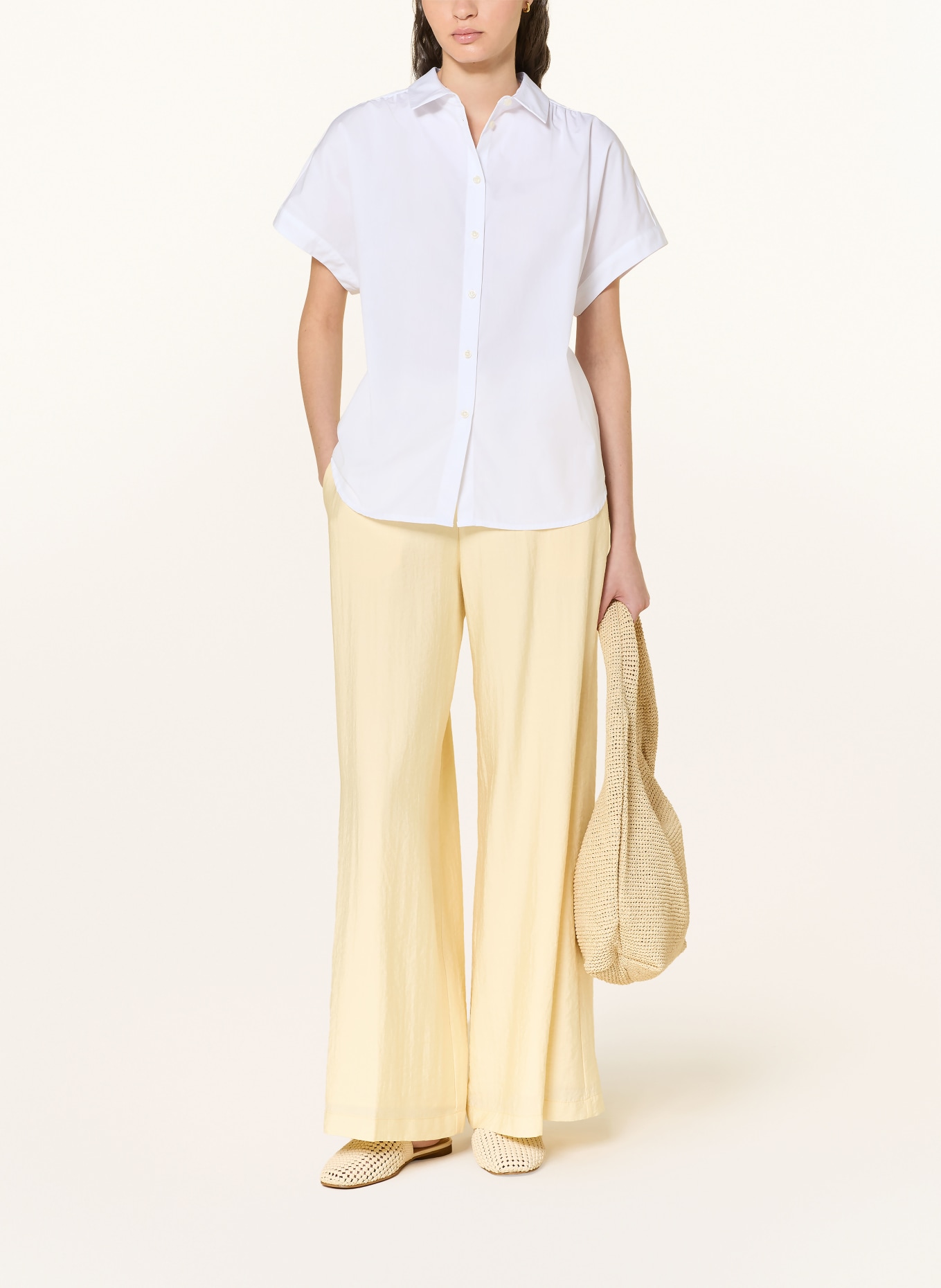 DESOTO Overhemdblouse FLORINE: WIT