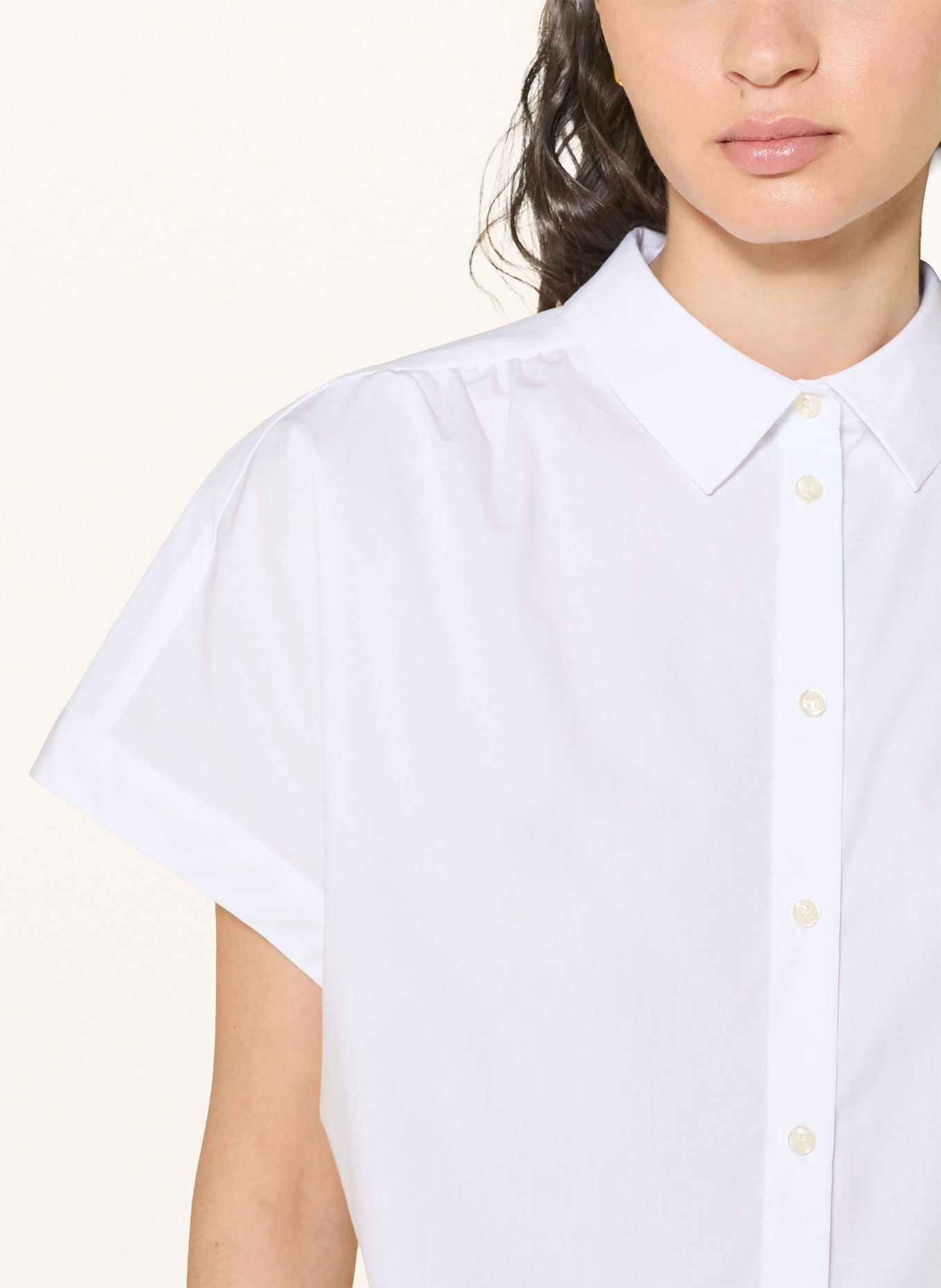 DESOTO Overhemdblouse FLORINE: WIT